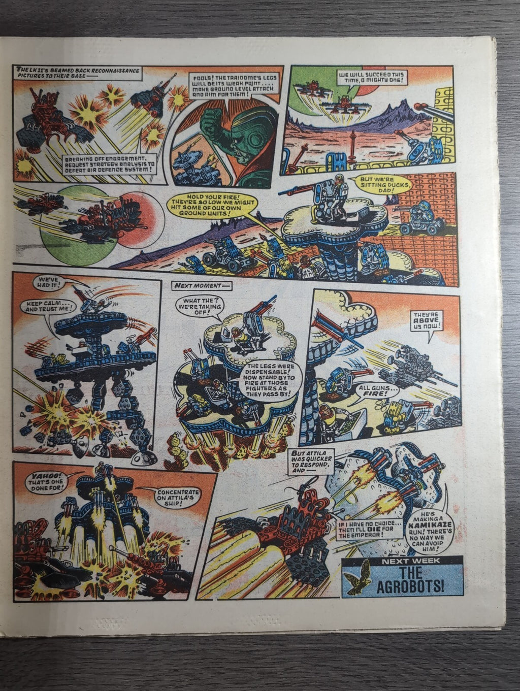 Eagle Comic Issue No. 224 5th July 1986 Vintage Retro UK Comic
