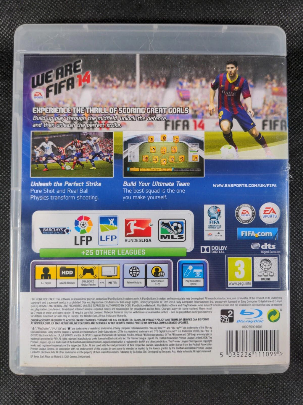 FIFA 14 PlayStation 3  (PS3) Video Game Region2 PAL