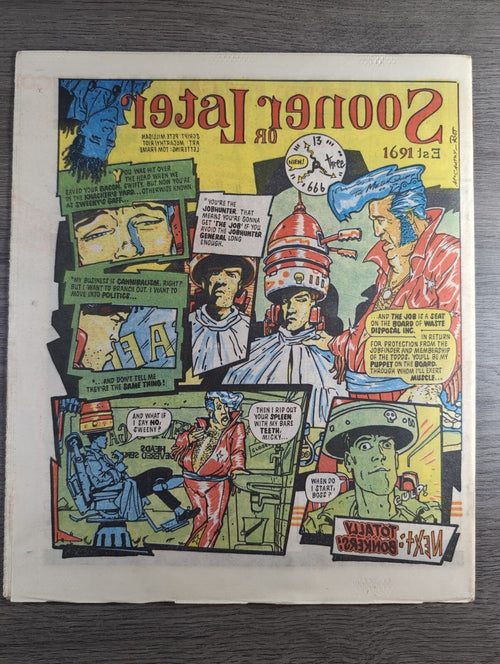 2000AD Prog 481 Featuring Judge Dread Comic Date 2nd August 1986 Vintage Comics