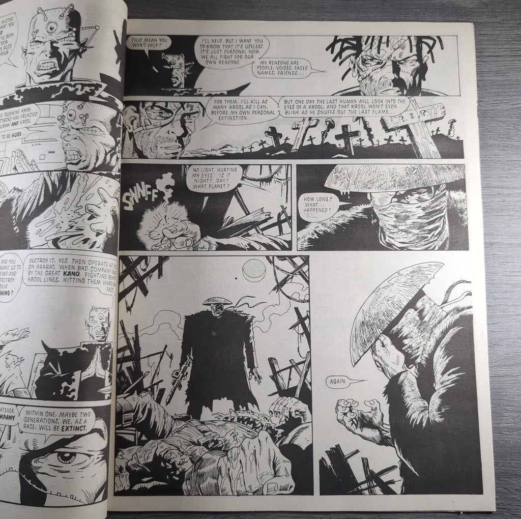 2000AD Prog 548 Featuring Judge Dredd 14th November 1987 Vintage Comic