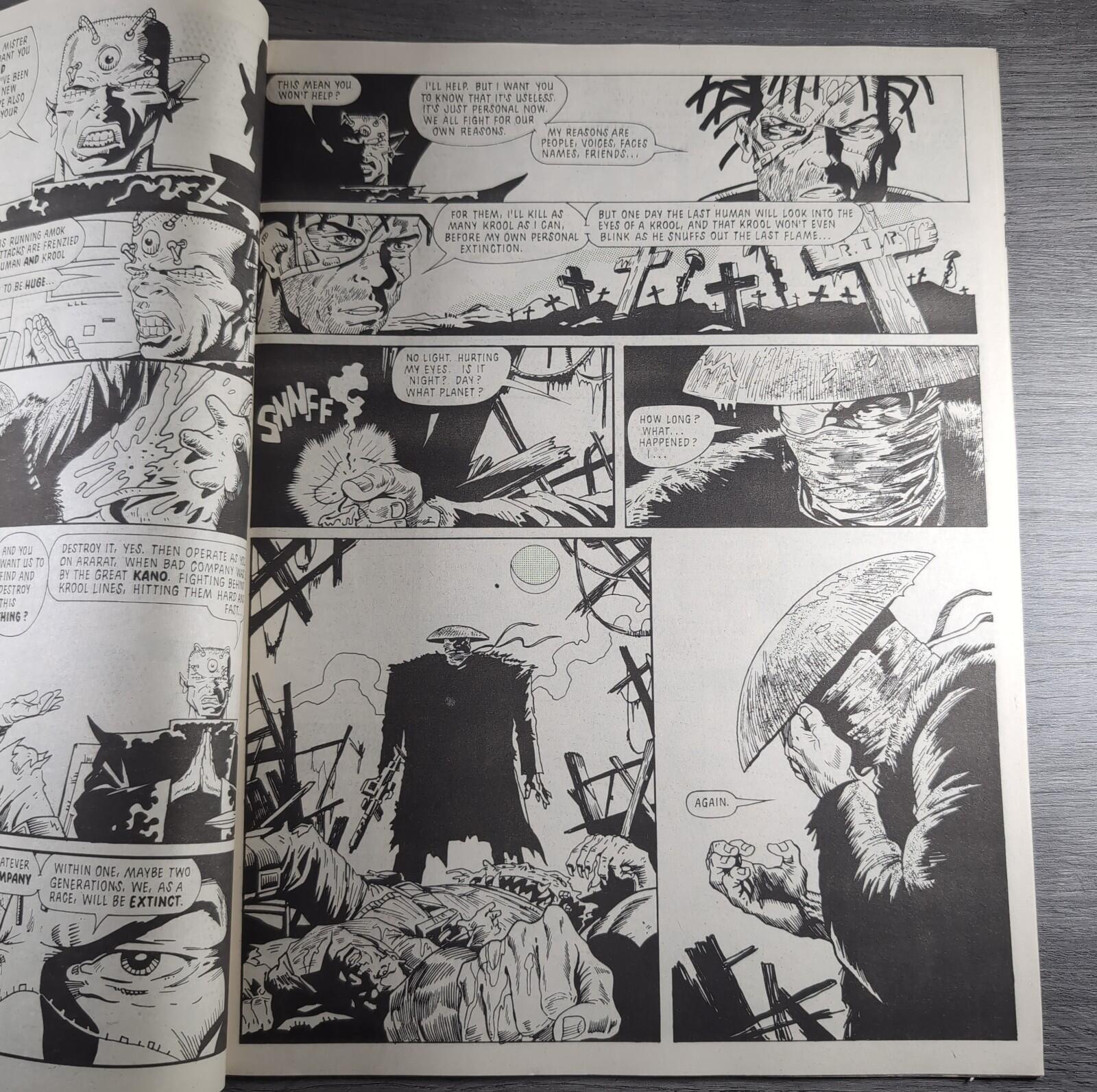 2000AD Prog 548 Featuring Judge Dredd 14th November 1987 Vintage Comic