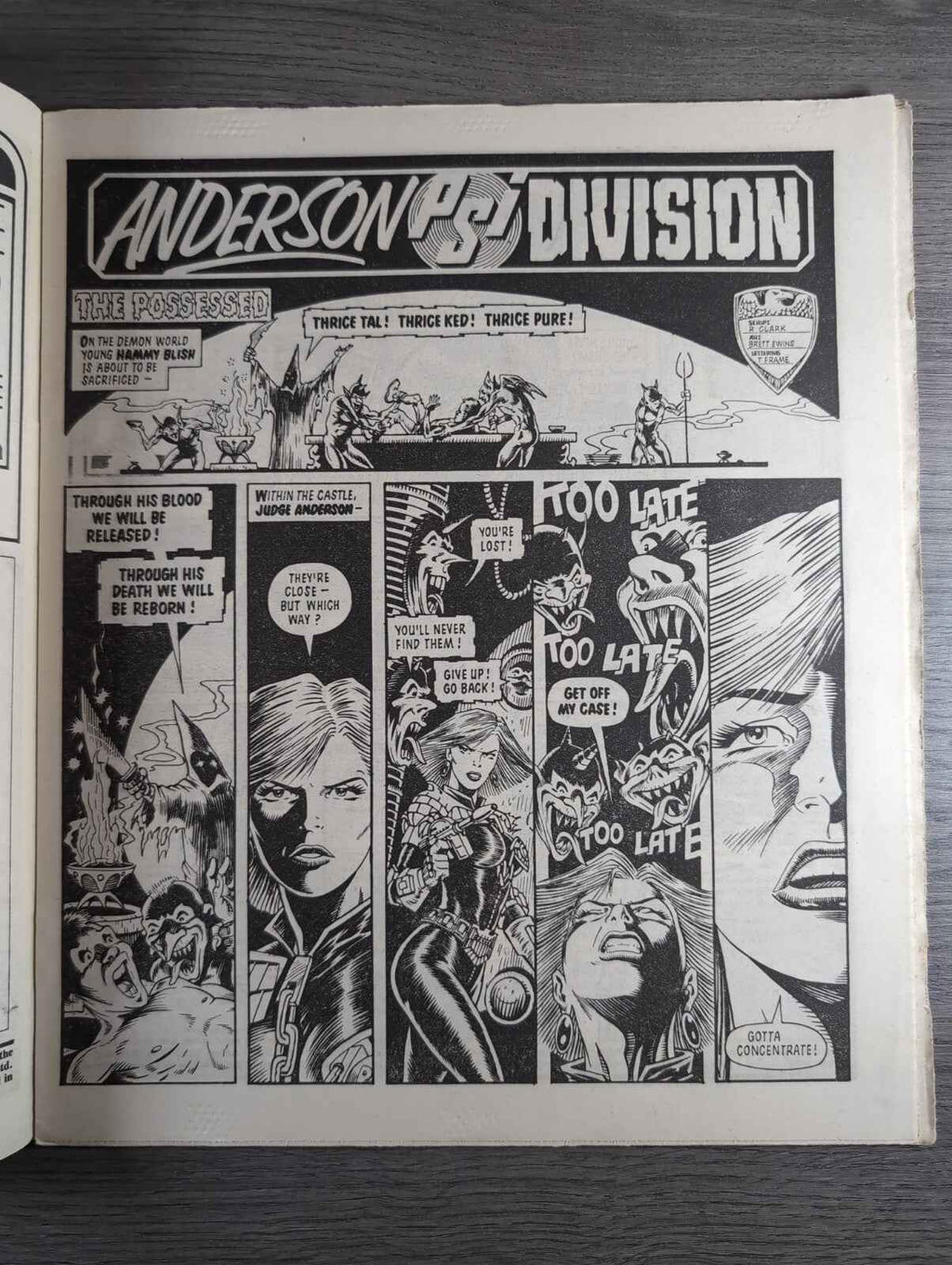 2000AD Prog 476 Featuring Juddge Dread Comic Date 28th June 1986 Vintage Comics