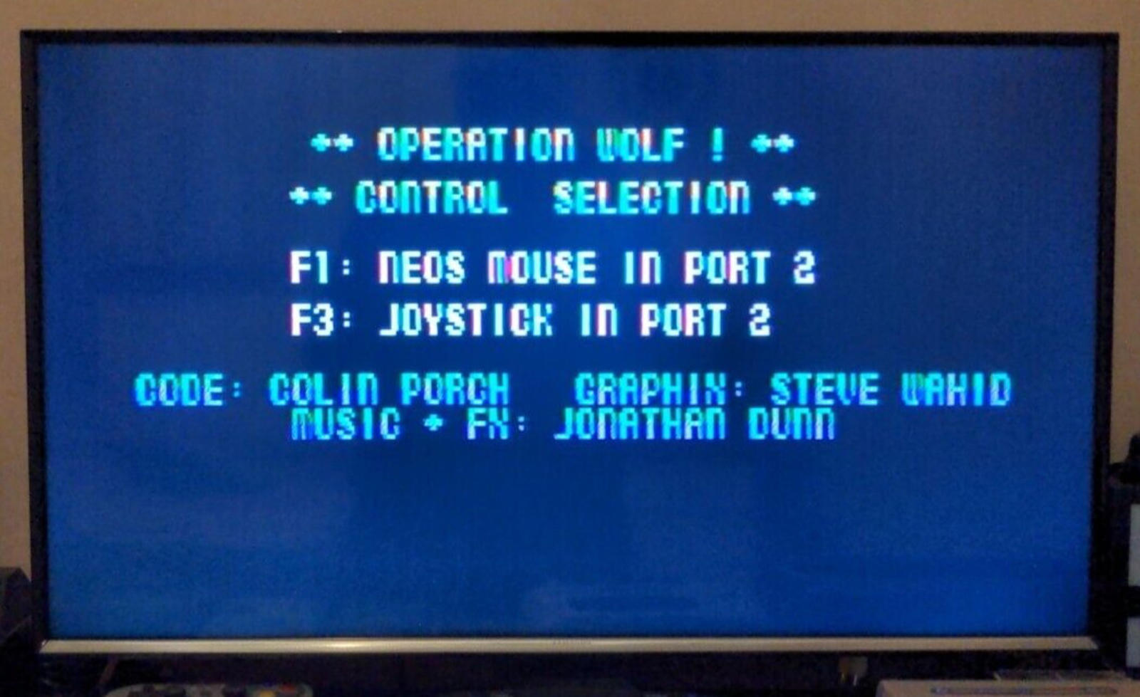 Operation Wolf Commodore 64 C64 Video Game Cassette Only Tested & Working