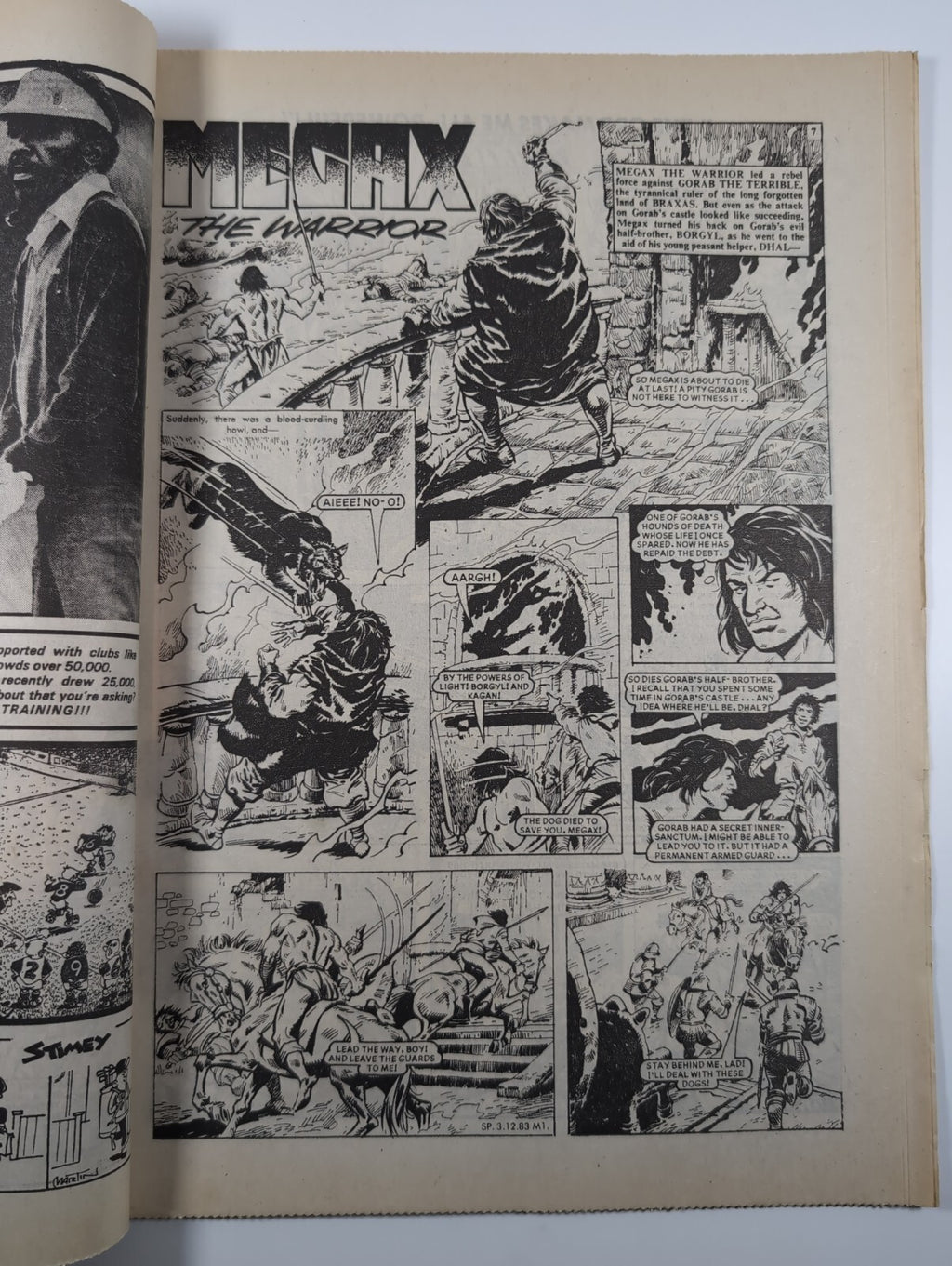 Spike Comic Issue No. 46 Dec 3rd 1983 D.C Thomson Vintage Retro Comic