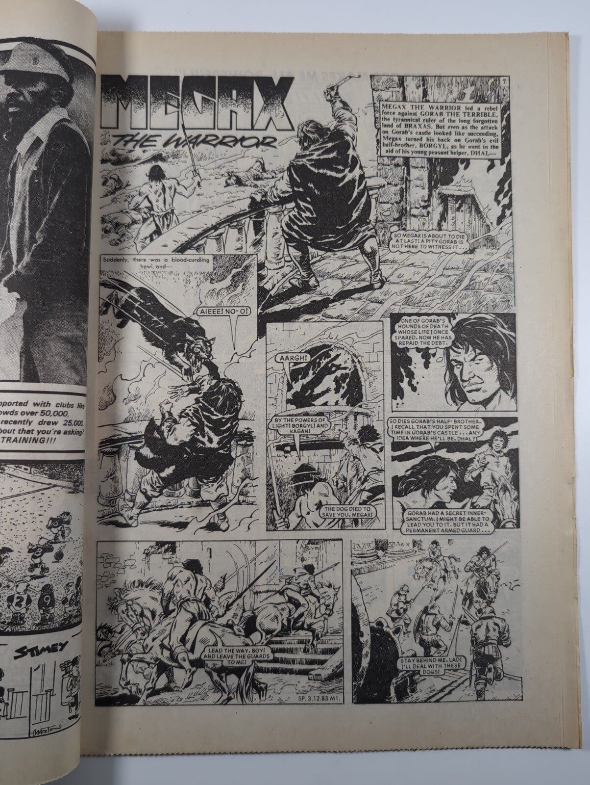 Spike Comic Issue No. 46 Dec 3rd 1983 D.C Thomson Vintage Retro Comic