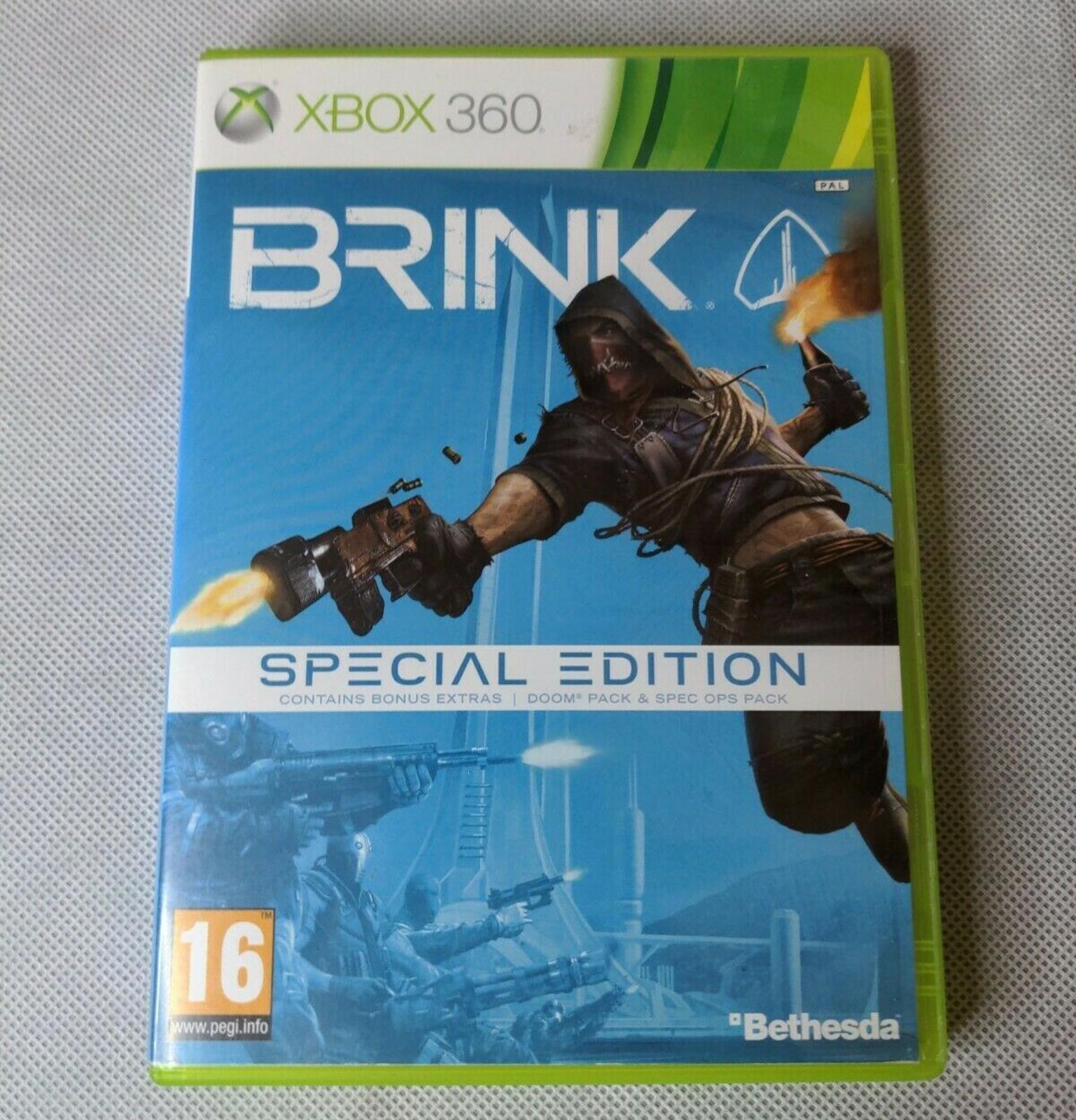 Brink Special Edition Microsoft Xbox 360 Game PAL 16+ Manual Included