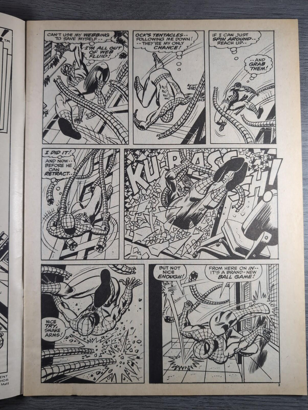 Spider-Man Comics Weekly No 117 Marvel Comics UK 10th May 1975 Vintage Comic