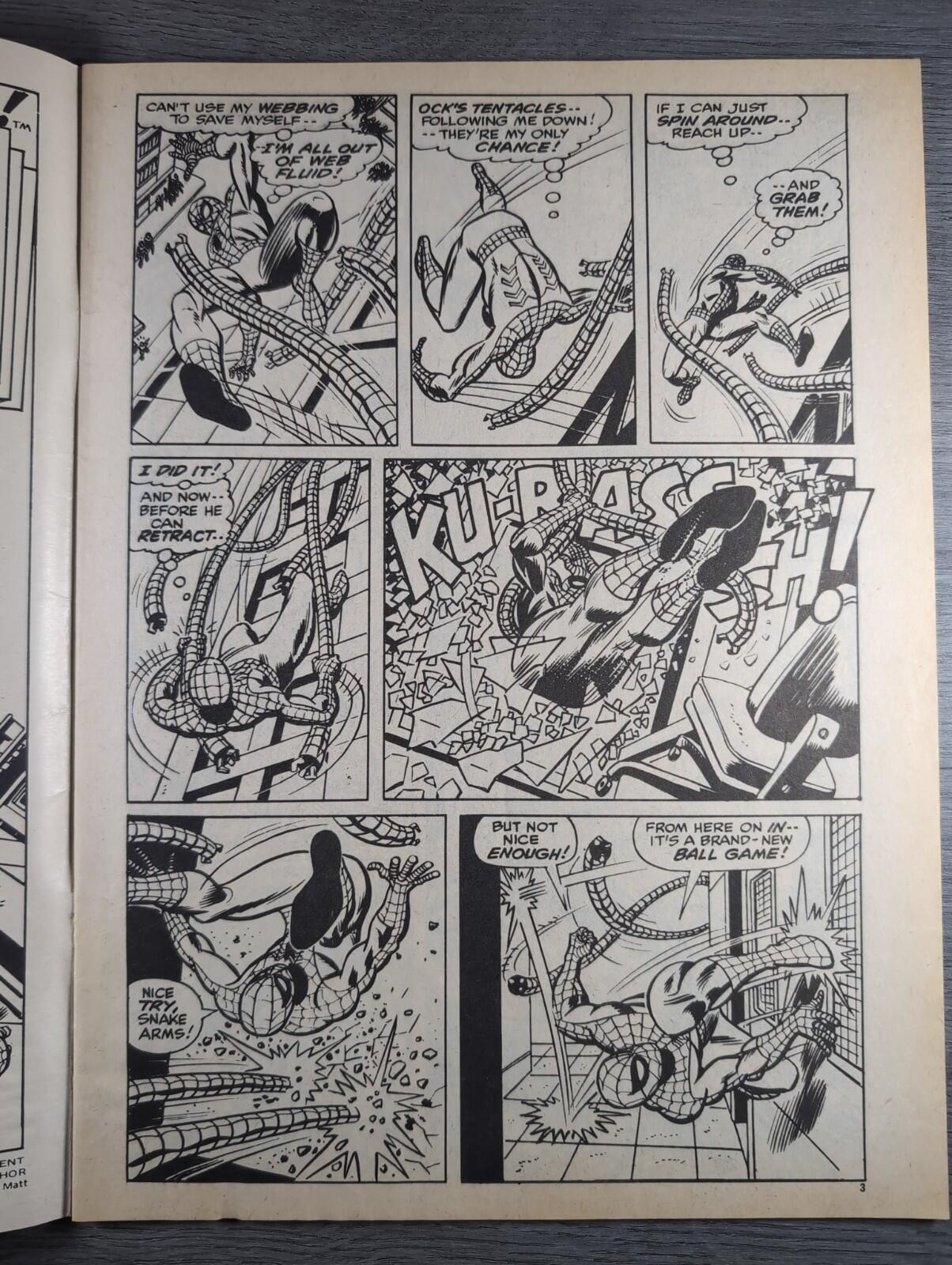 Spider-Man Comics Weekly No 117 Marvel Comics UK 10th May 1975 Vintage Comic
