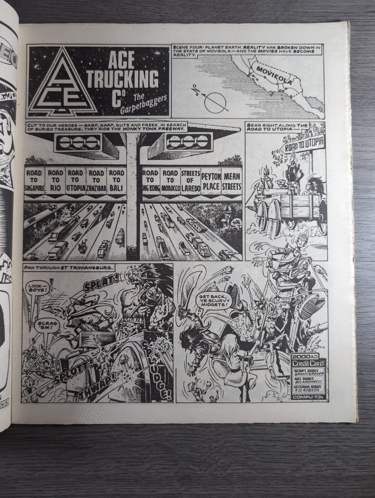 2000AD Prog 478 Featuring Juddge Dread Comic Date 12th July 1986 Vintage Comics