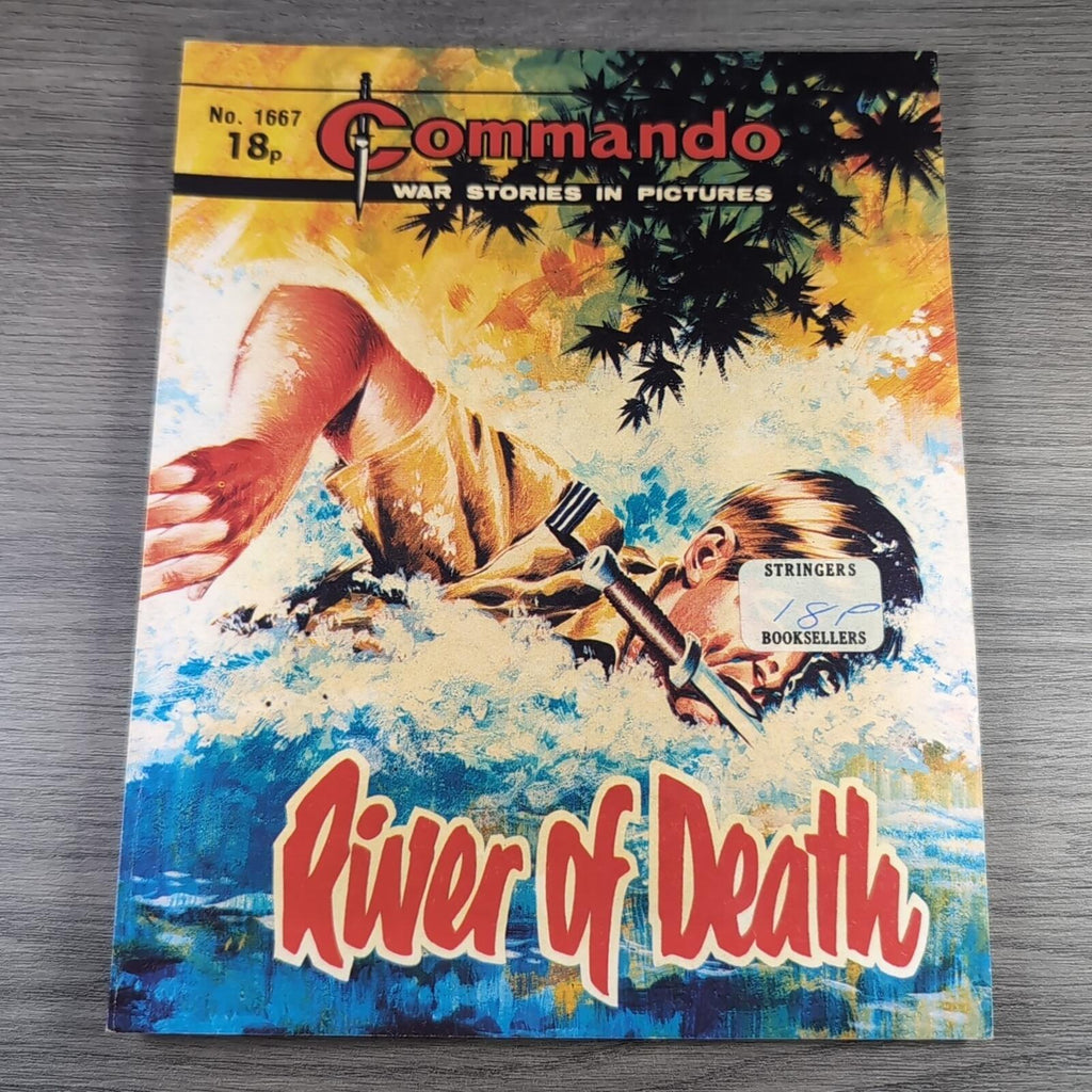 Commando Comic Issue Number 1667 River Of Death