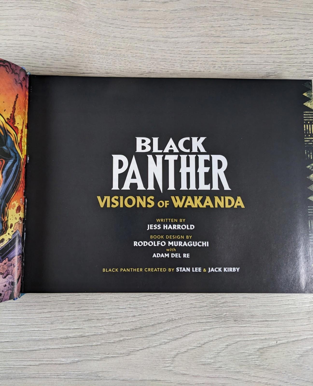 Marvel Black Panther Visions Of Wakanda - Jess Harrold Hardcover 2020 Comic Book