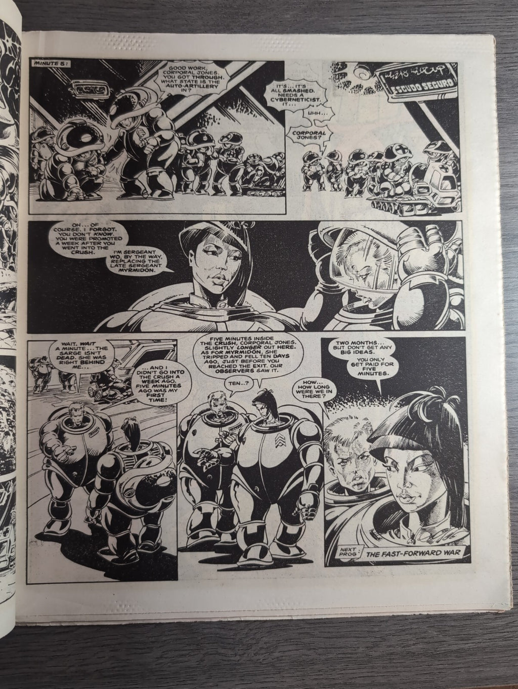 2000AD Prog 462 Featuring Judge Dread Comic 22 March 1986 Vintage Retro Comic