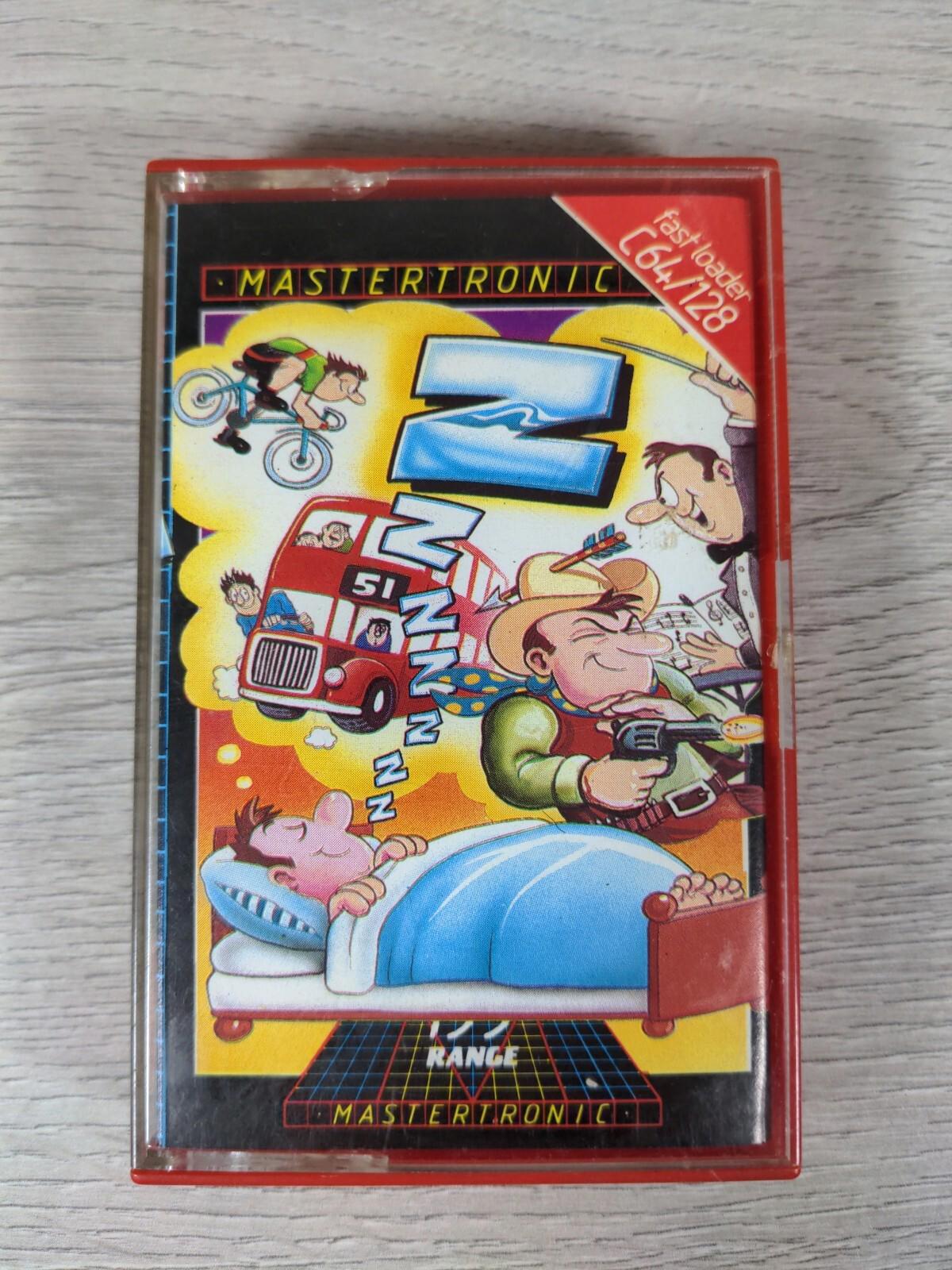 Zzzz Commodore 64 C64 Video Game Cassette Mastertronic Tested & Working - Retrorama UK