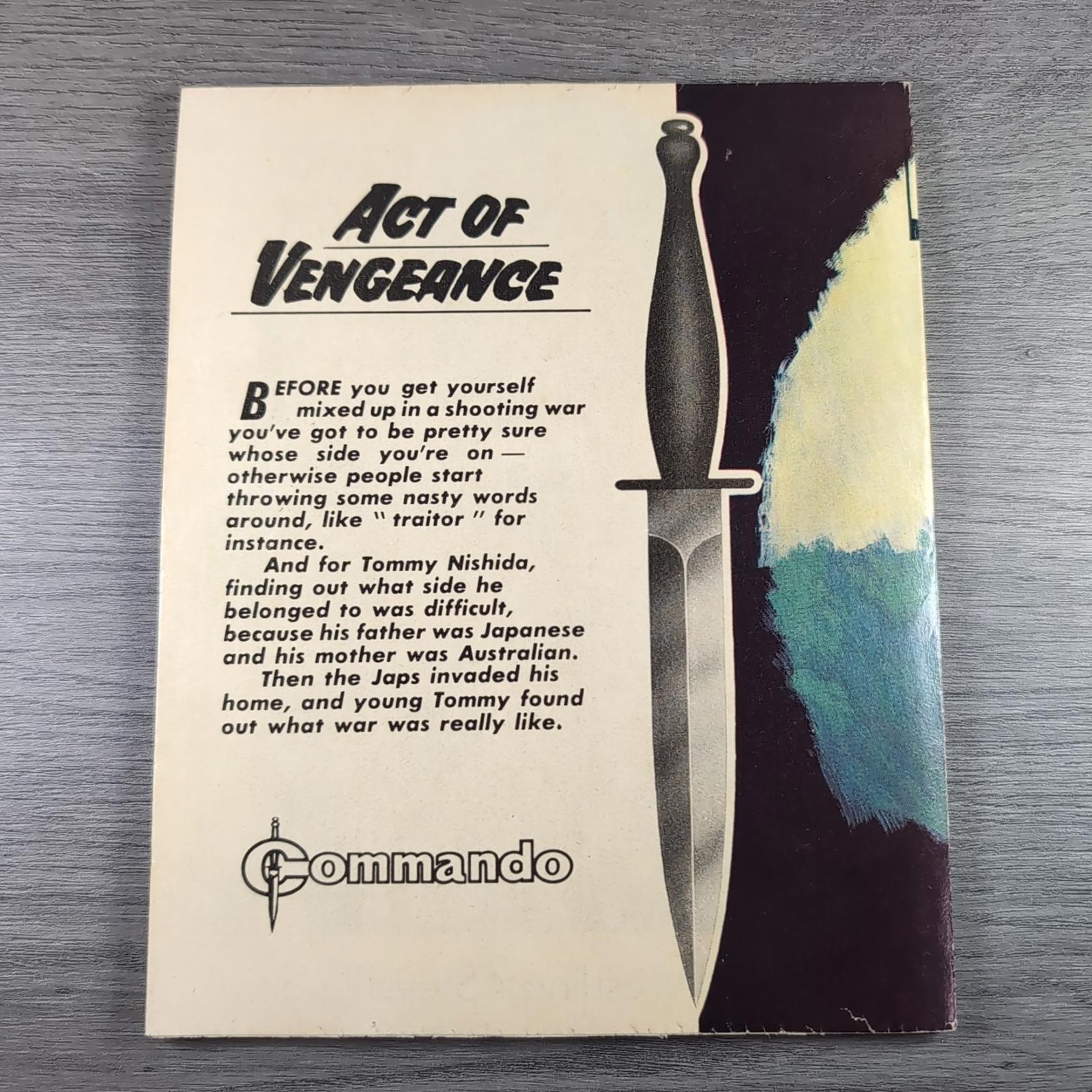 Commando Comic Issue Number 1158 Act Of Vengeance