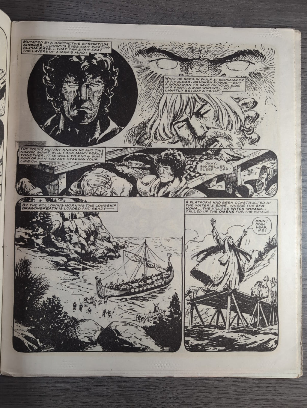 2000AD Prog 449 Featuring Judge Dread Comic 21st Dec 1985 Vintage Retro Comic
