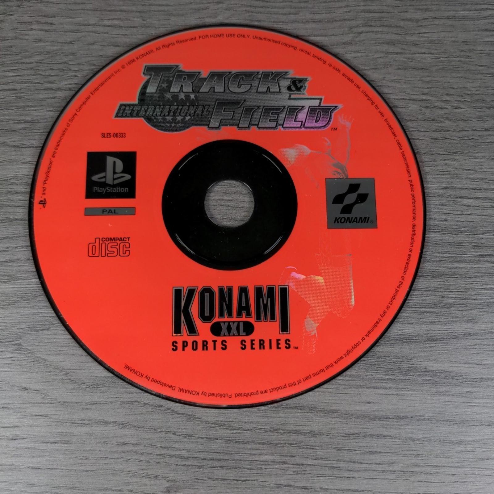 International Track & Field  Konami Playstation 1 PS1 Game Tested & Working VGC