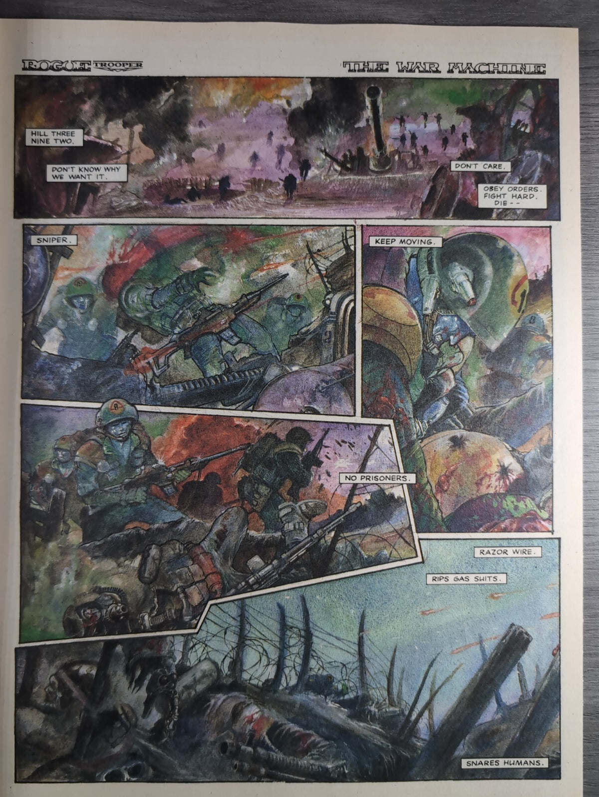 2000AD Prog 651 Featuring Judge Dread Comic 4th Nov 1989 Vintage Retro Comic - Retrorama UK