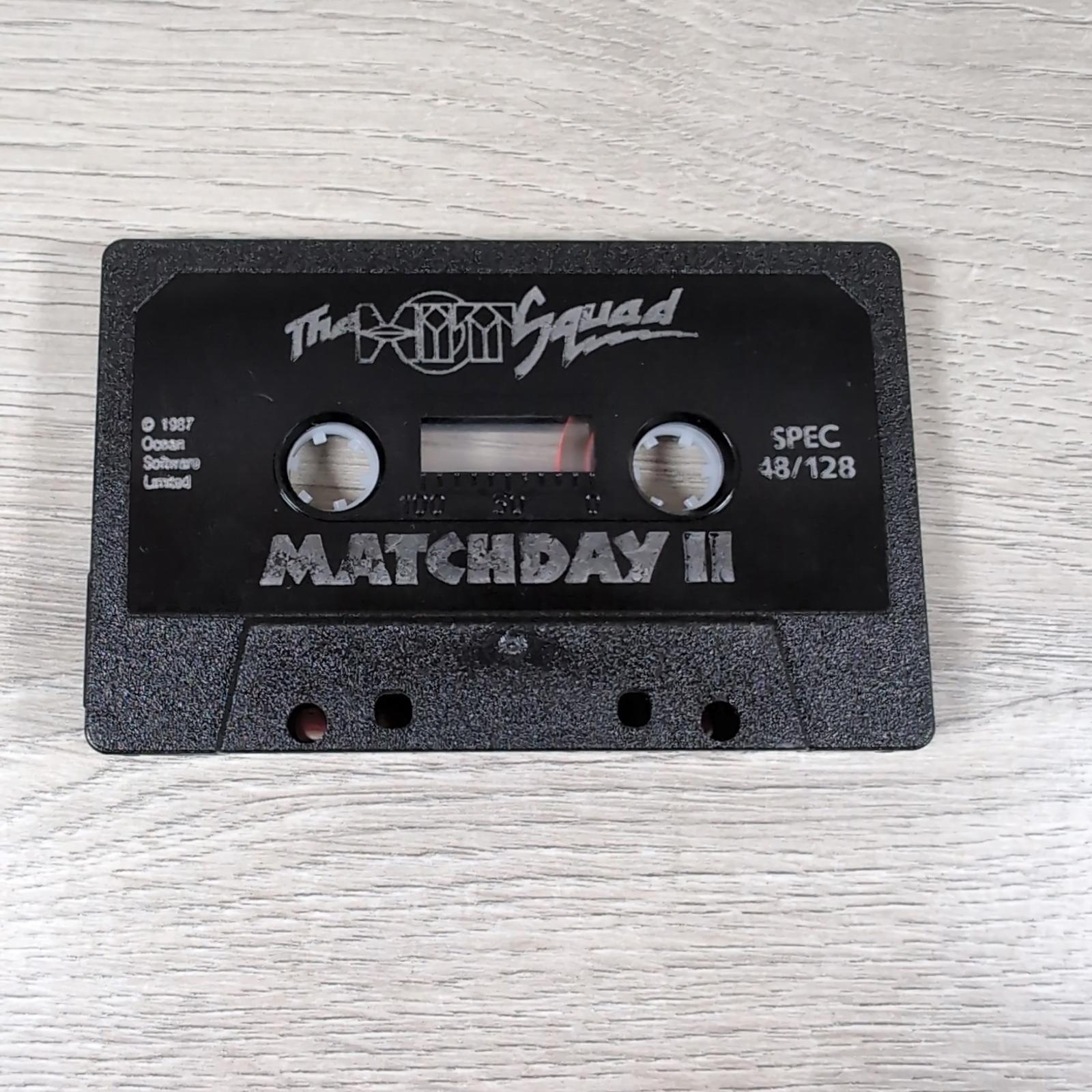 Match Day II ZX Spectrum 48/128K Game Cassette Hit Squad Tested & Working