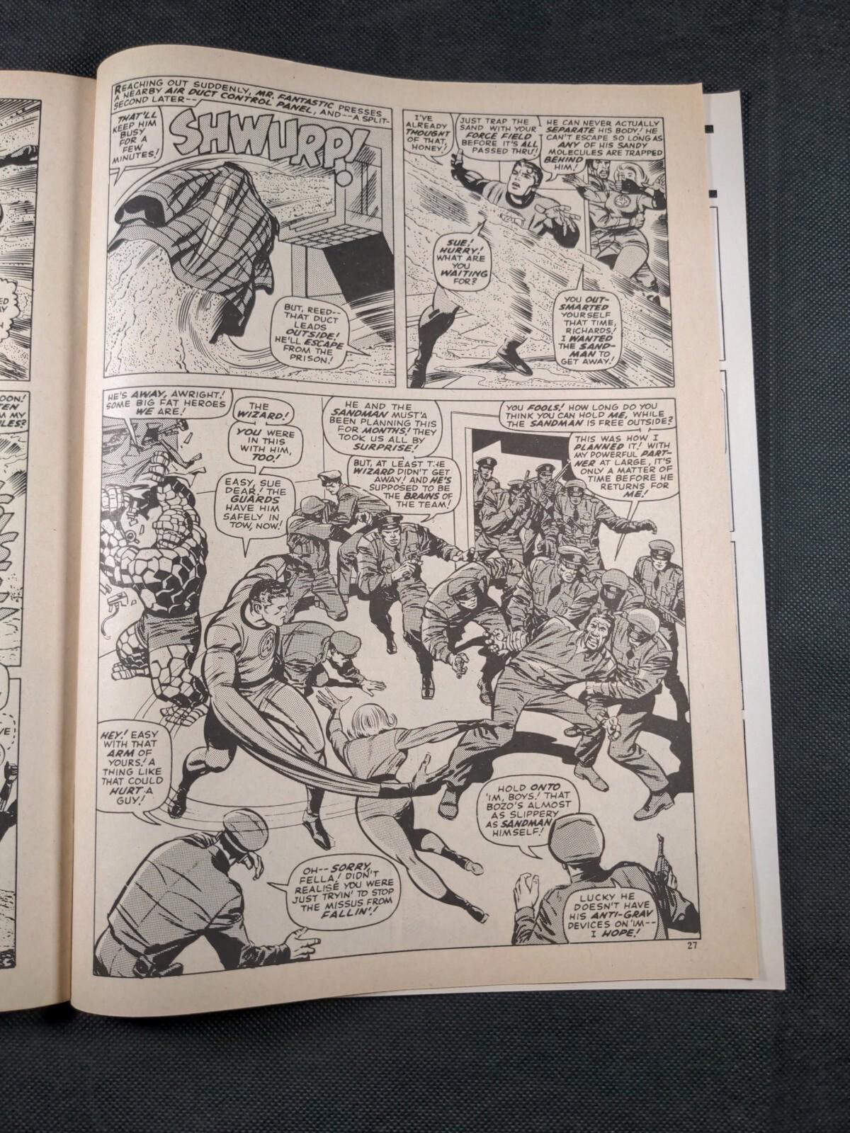 Mighty World of Marvel Issue No 121 January 1975 Marvel UK Vintage Comic