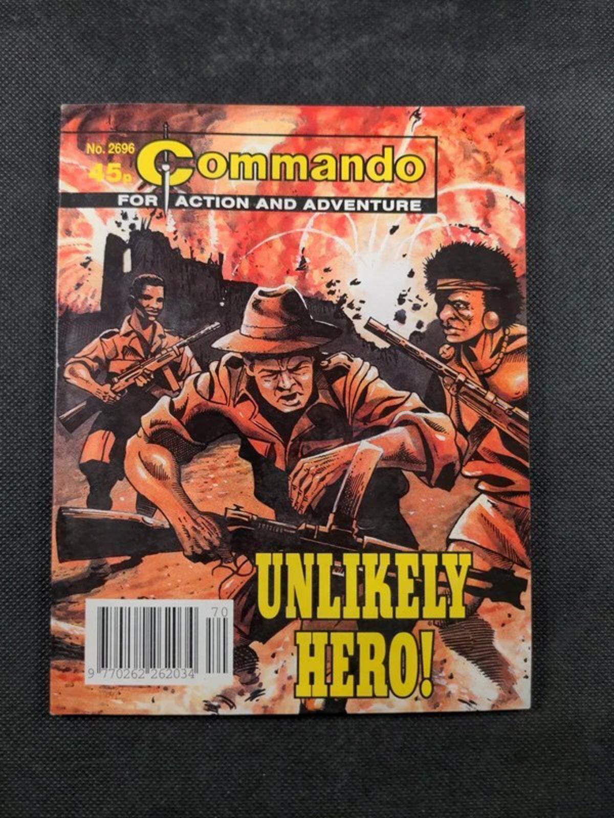 Commando Comic Issue Number 2696 Unlikely Hero - Retrorama UK