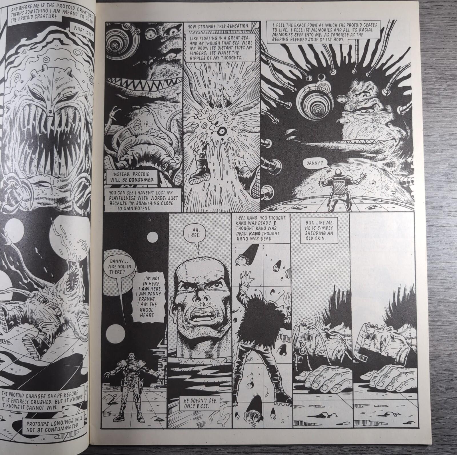 2000AD Prog 585 Featuring Judge Dredd 30th July 1988 Vintage Comic