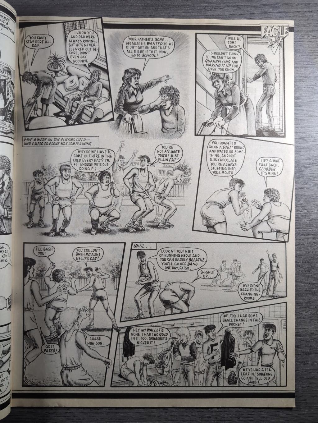 Eagle Comic 10th September 1983 Vintage Retro UK Comic
