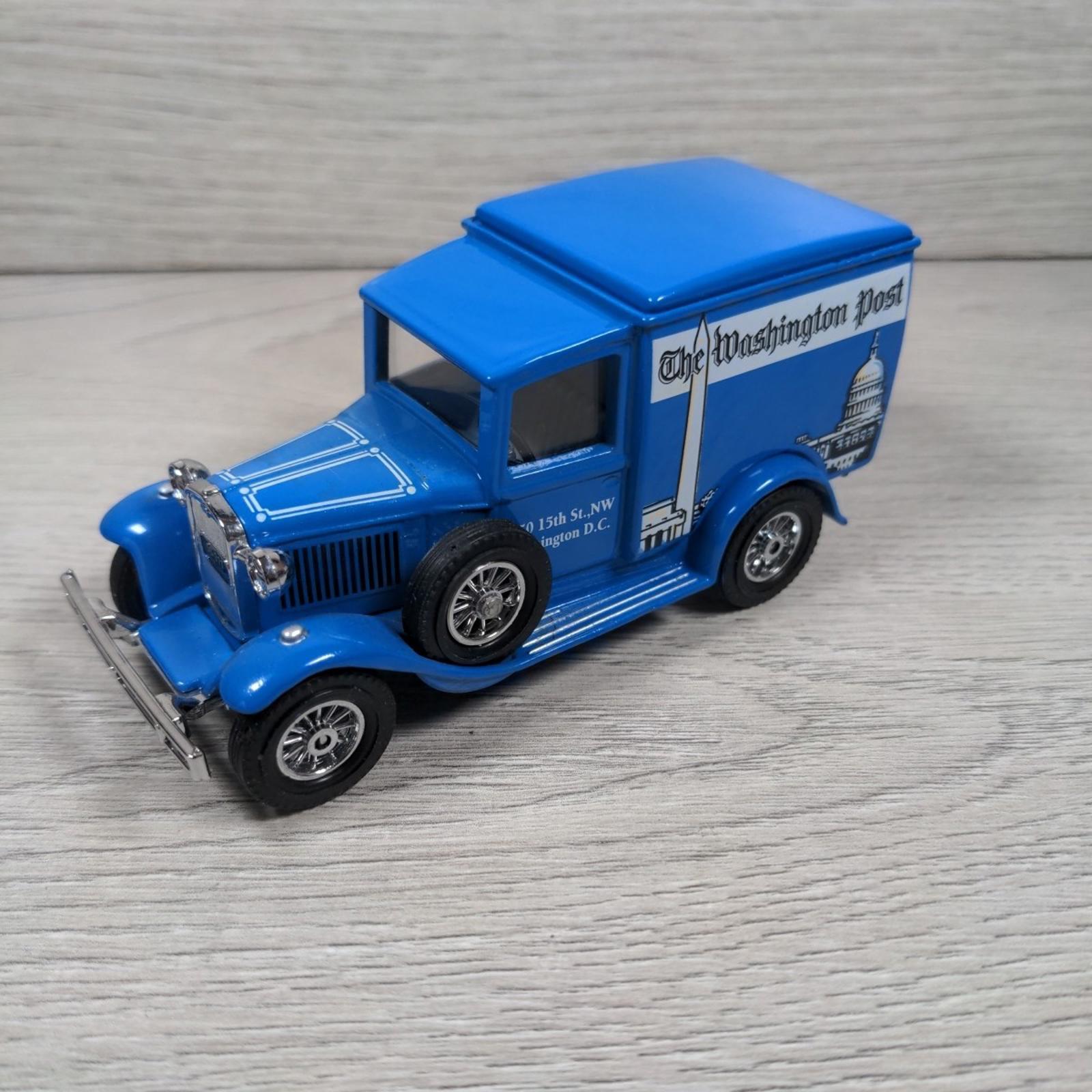 Matchbox Collectables  1930 Model A Ford Diecast Van YPP-08 Power Of The Press - Retrorama UK