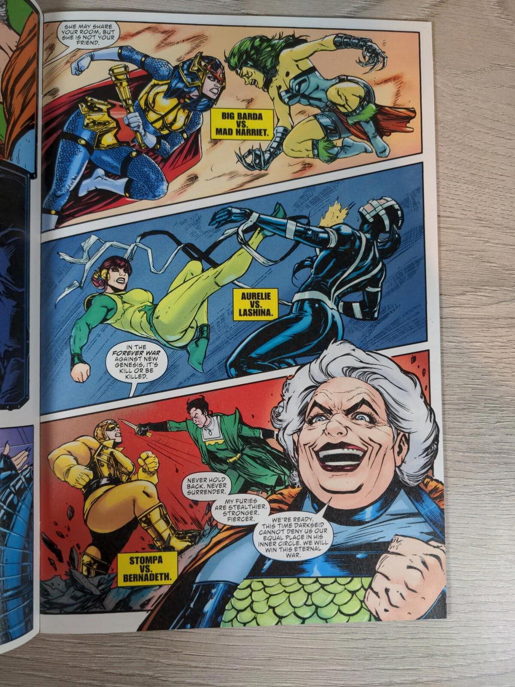 DC Universe - Female Furies Comic issue 1 - The Fourth World Revolution - 2019 - Retrorama UK