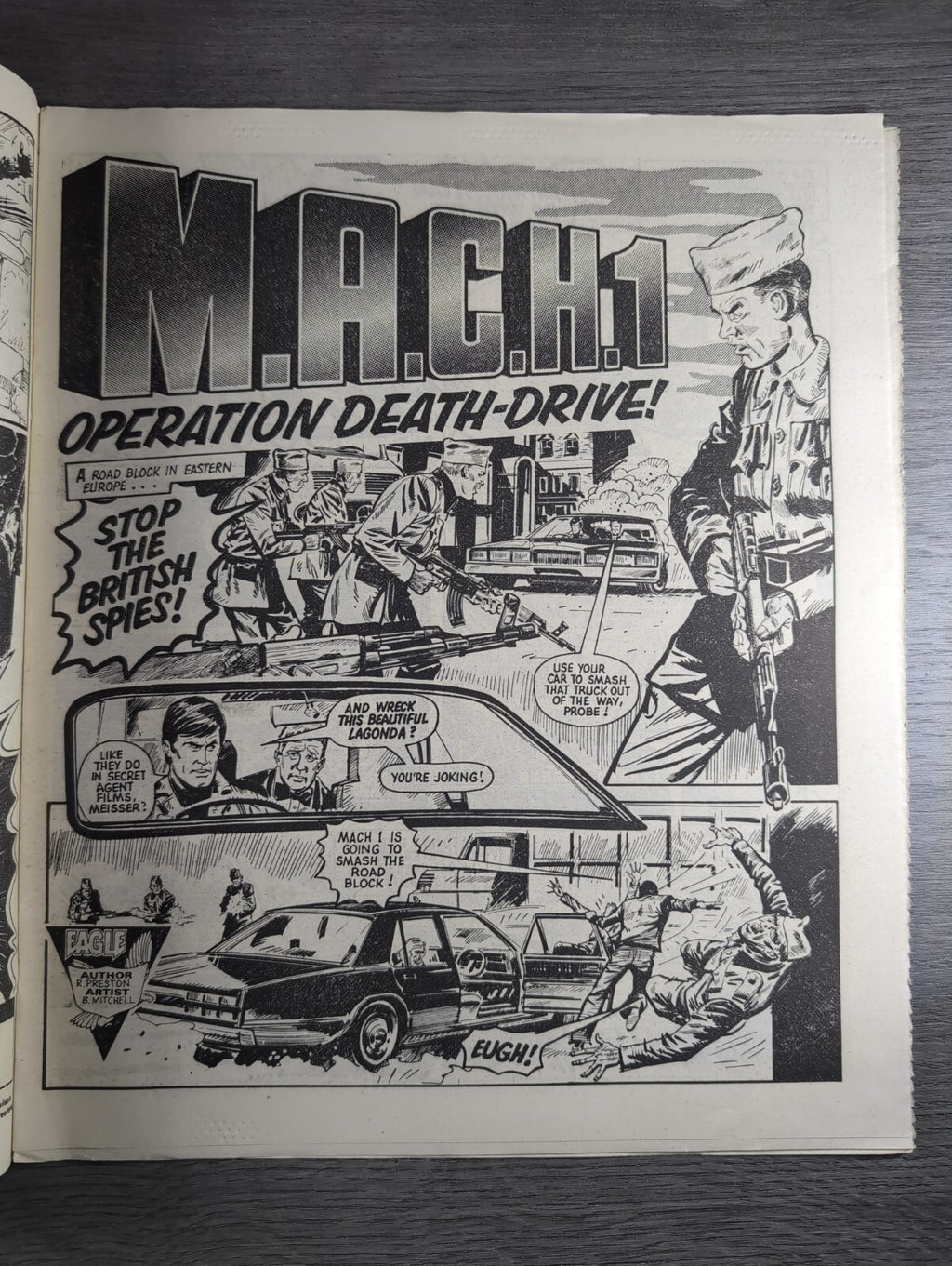 Eagle Comic Issue No. 239 18th October 1986 Vintage Retro UK Comic