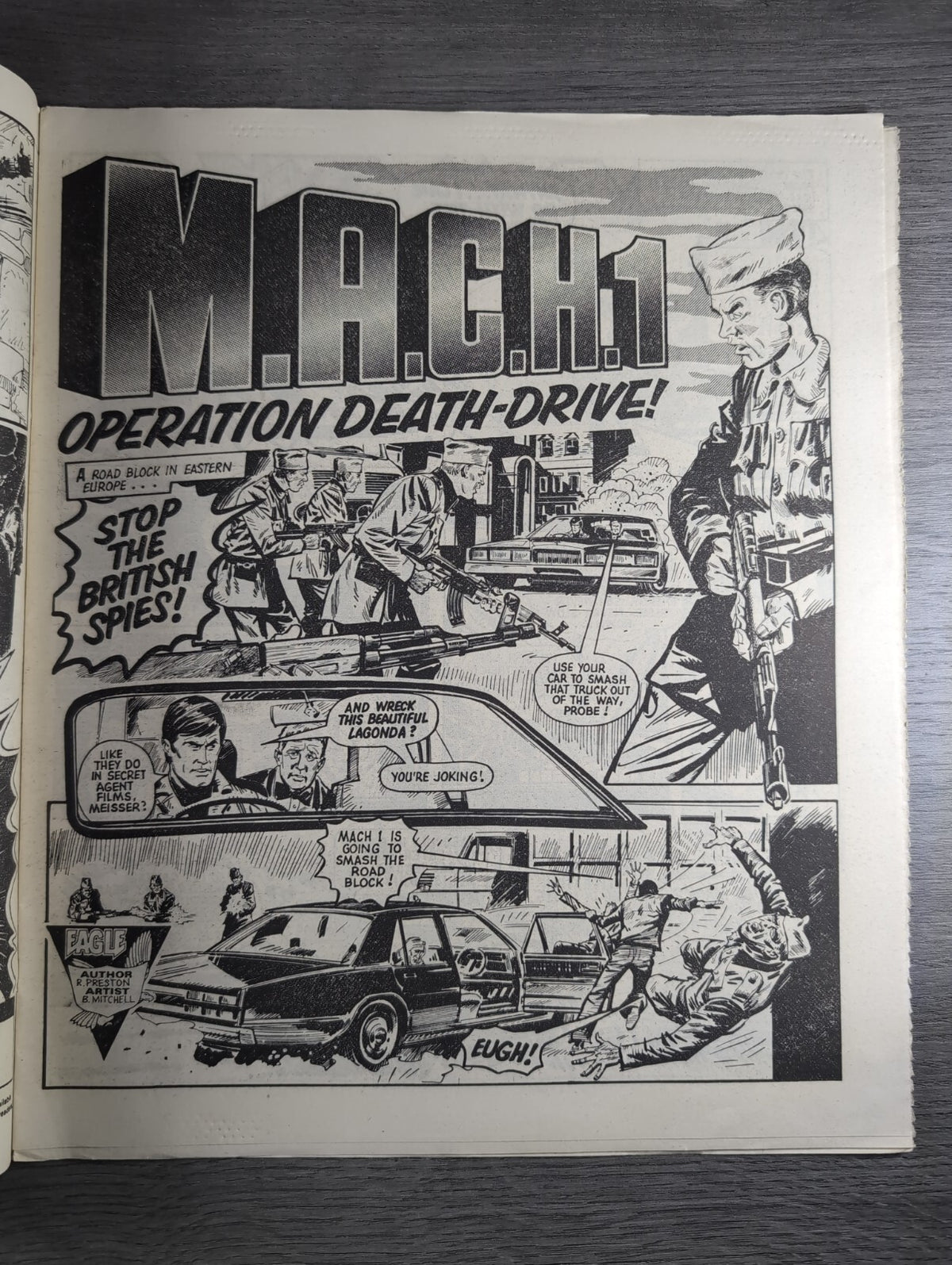 Eagle Comic Issue No. 239 18th October 1986 Vintage Retro UK Comic