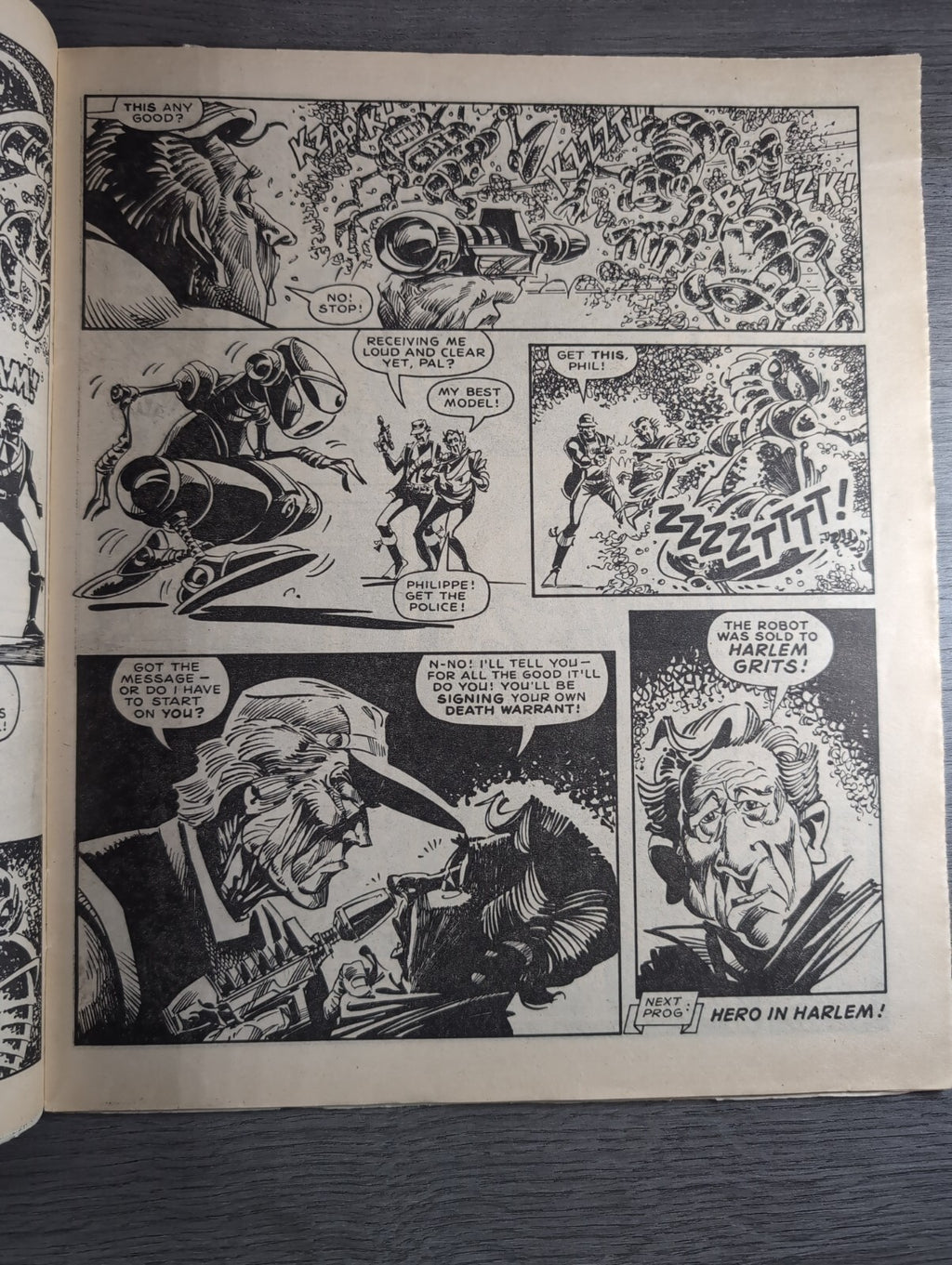 2000AD Prog 436 Featuring Judge Dread Comic 21st Sept 1985 Vintage Retro Comic