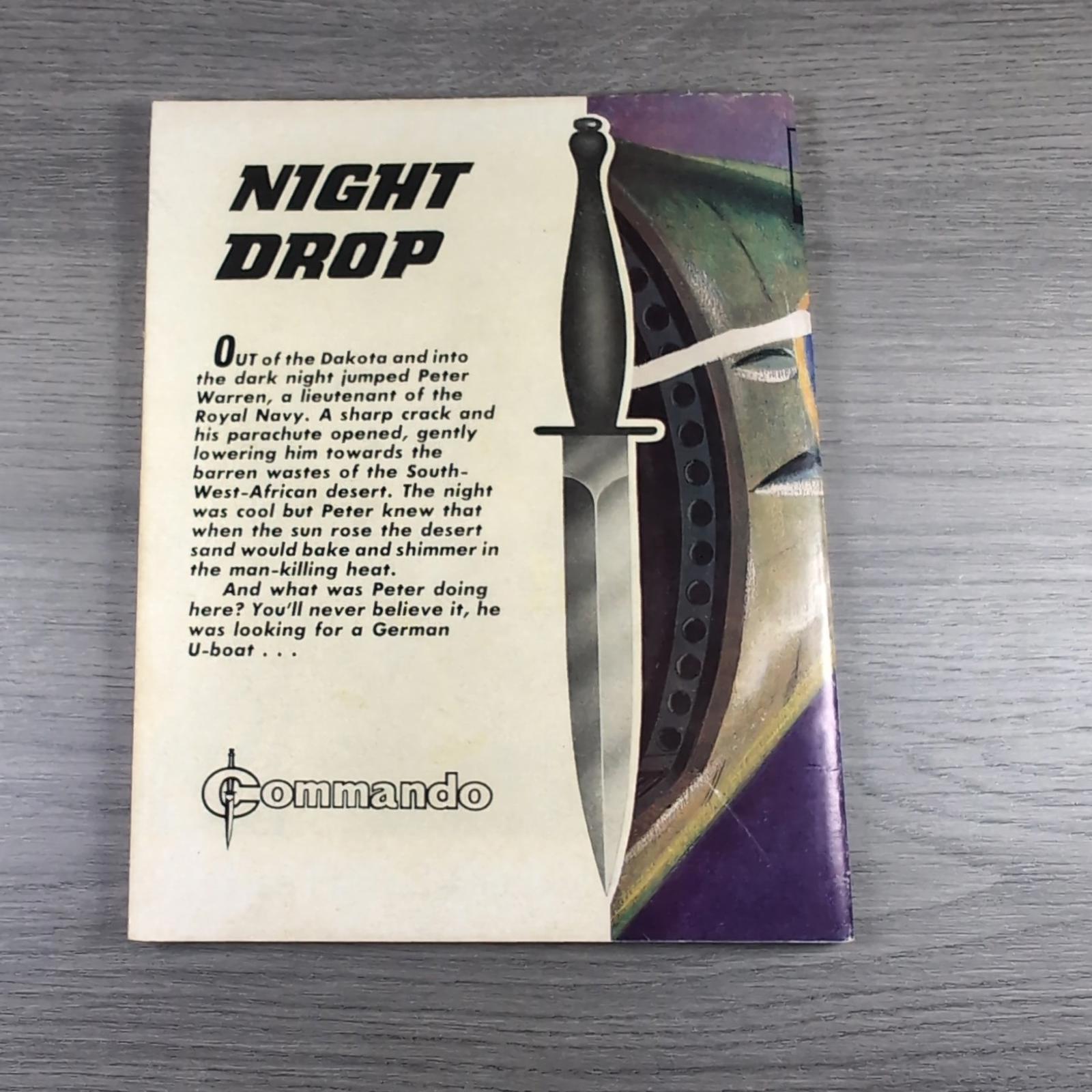 Commando Comic Issue Number 1223 Night Drop