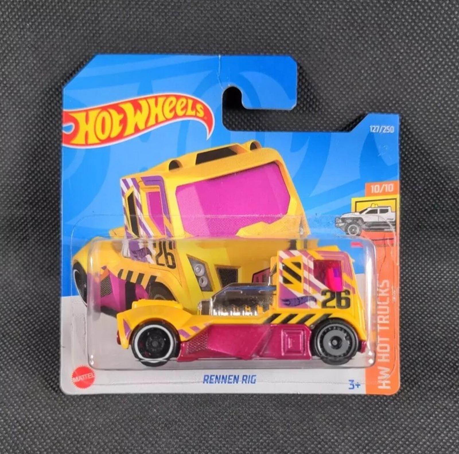 Hot Wheels - Rennen Rig 127/250 - HW Hot Trucks 10/10 - 2022 Dicast Model Car
