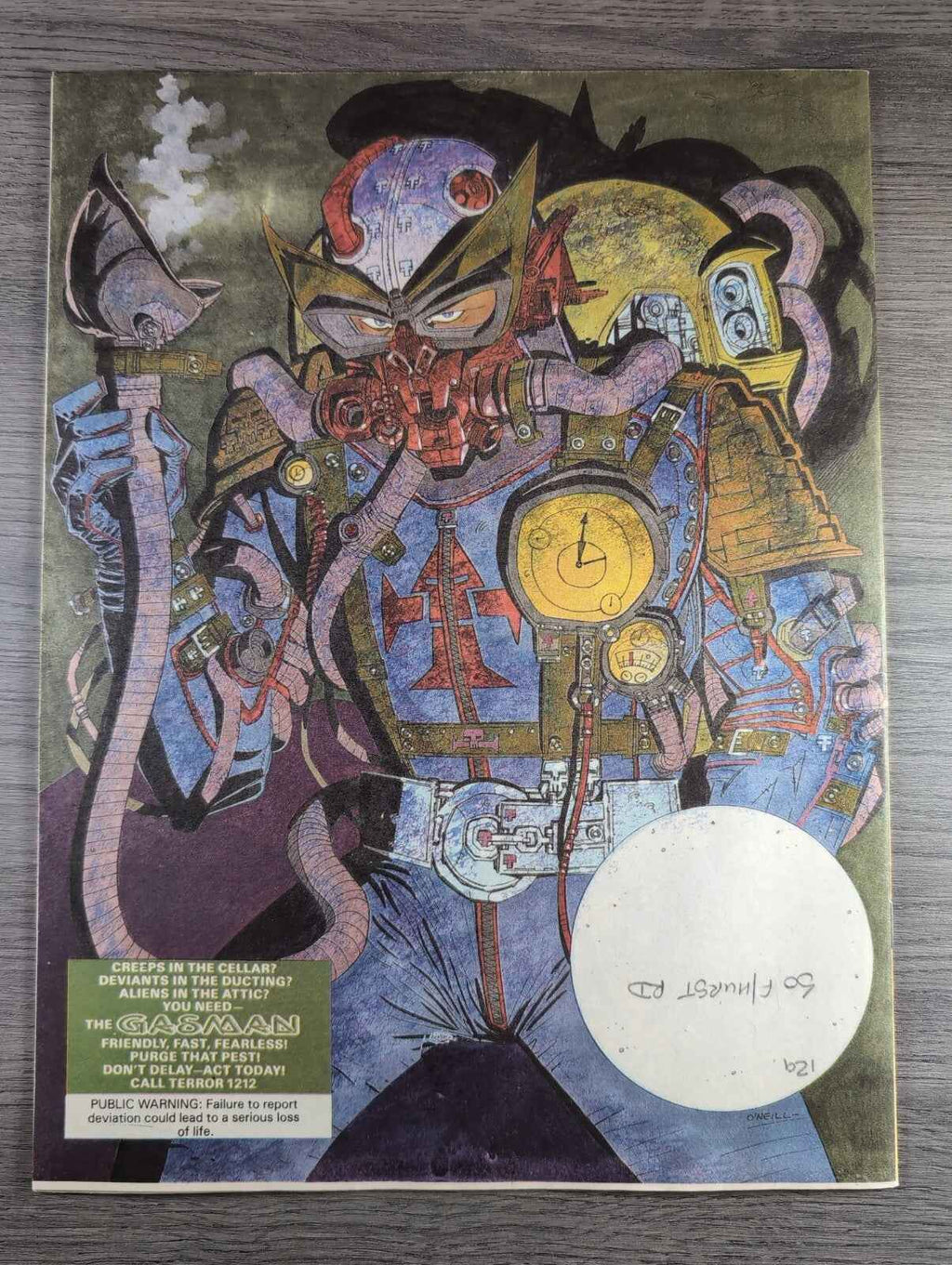 2000AD Prog 521 Featuring Judge Dread Comic 9th May 1987 Vintage Retro Comic