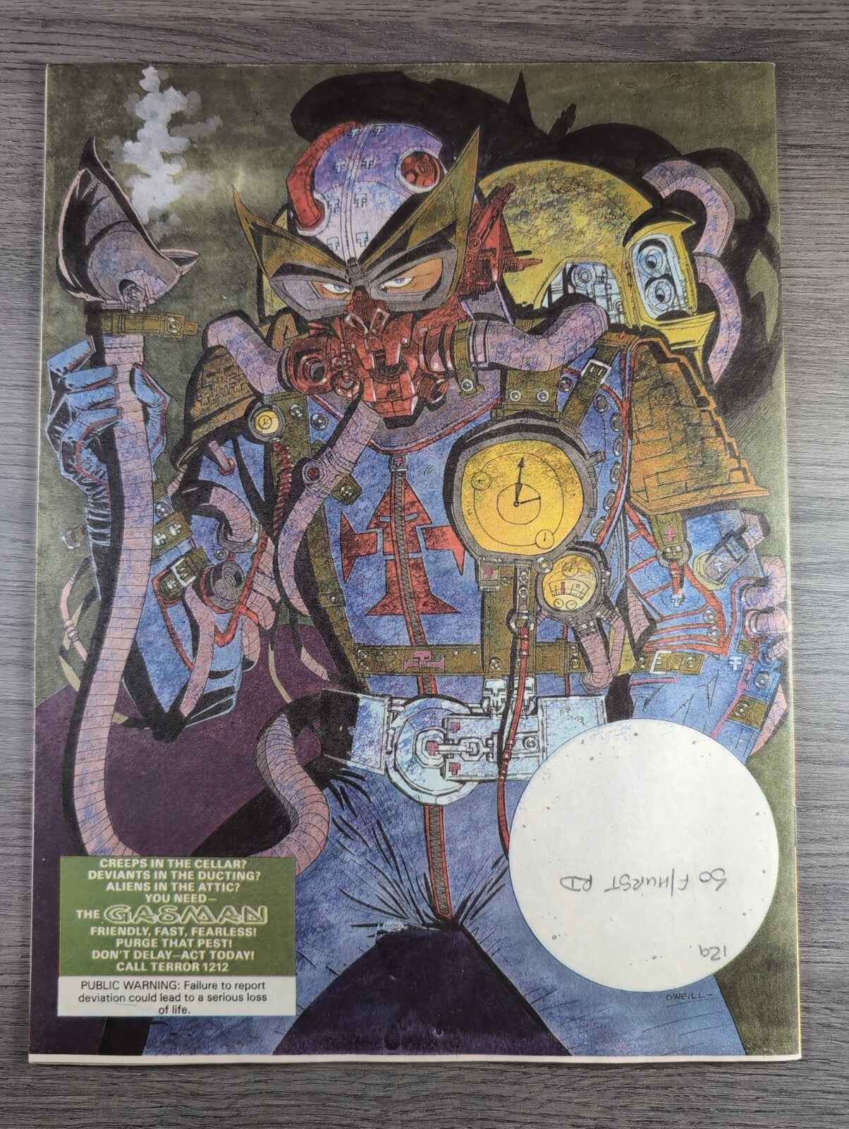 2000AD Prog 521 Featuring Judge Dread Comic 9th May 1987 Vintage Retro Comic