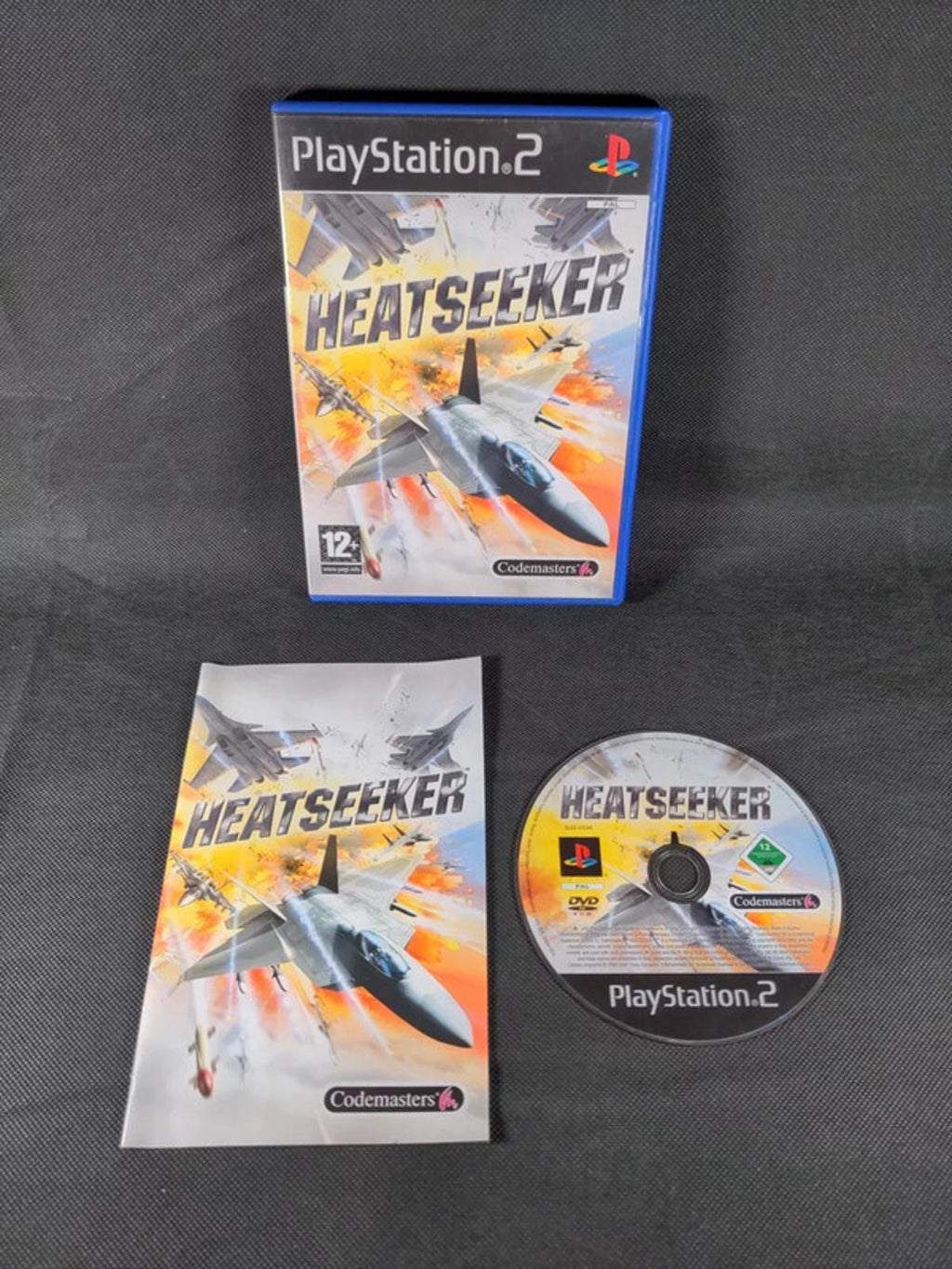 Heatseeker Playstation 2 PS2 Game & Manual UK PAL Region