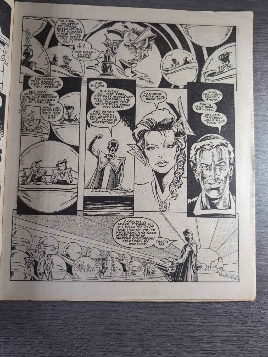 2000AD Prog 405 Featuring Judge Dread Comic 16th Feb 1985 Vintage Retro Comic