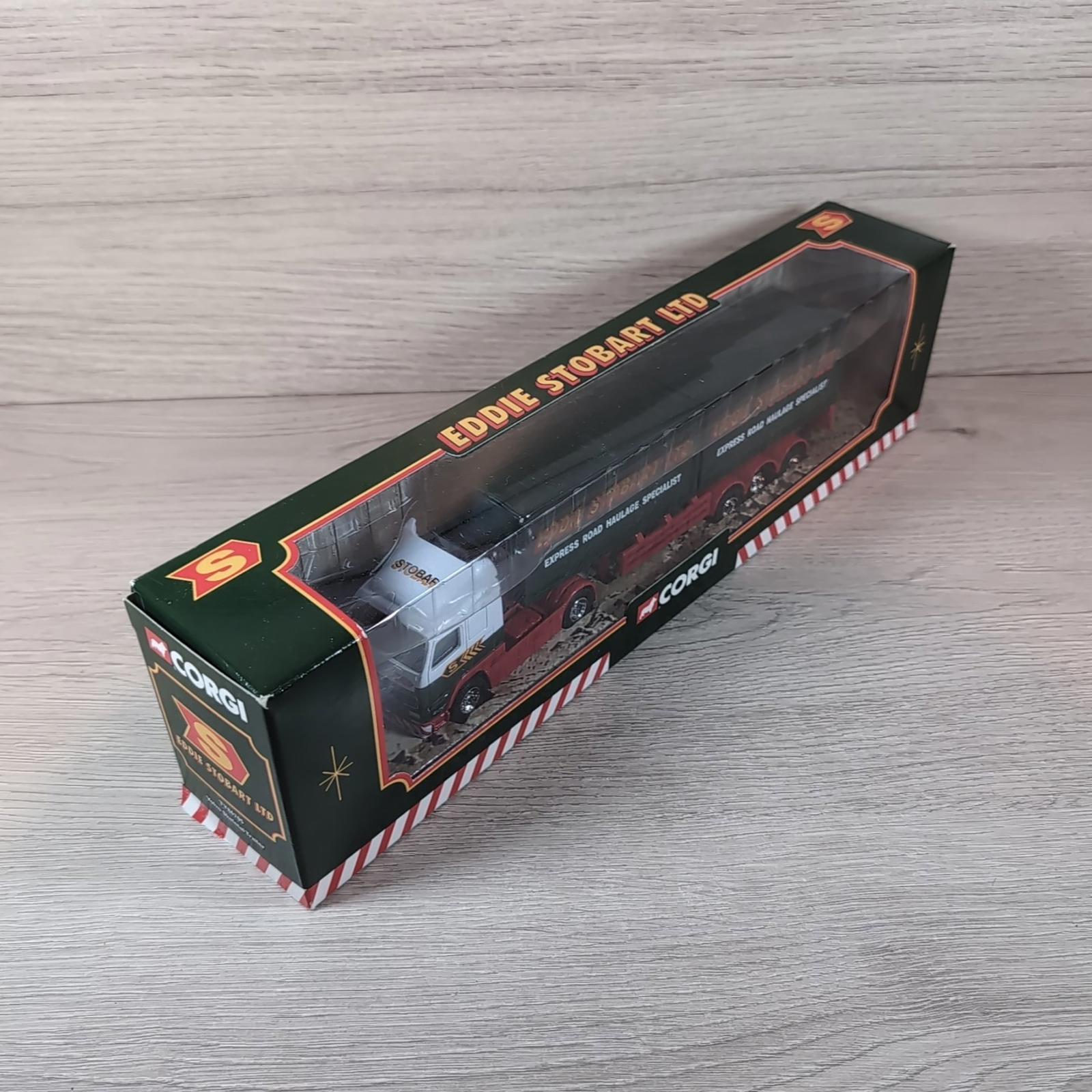 Corgi Eddie Stobart Ltd TY86705 Volvo Skeletal Trailer Die-Cast Model