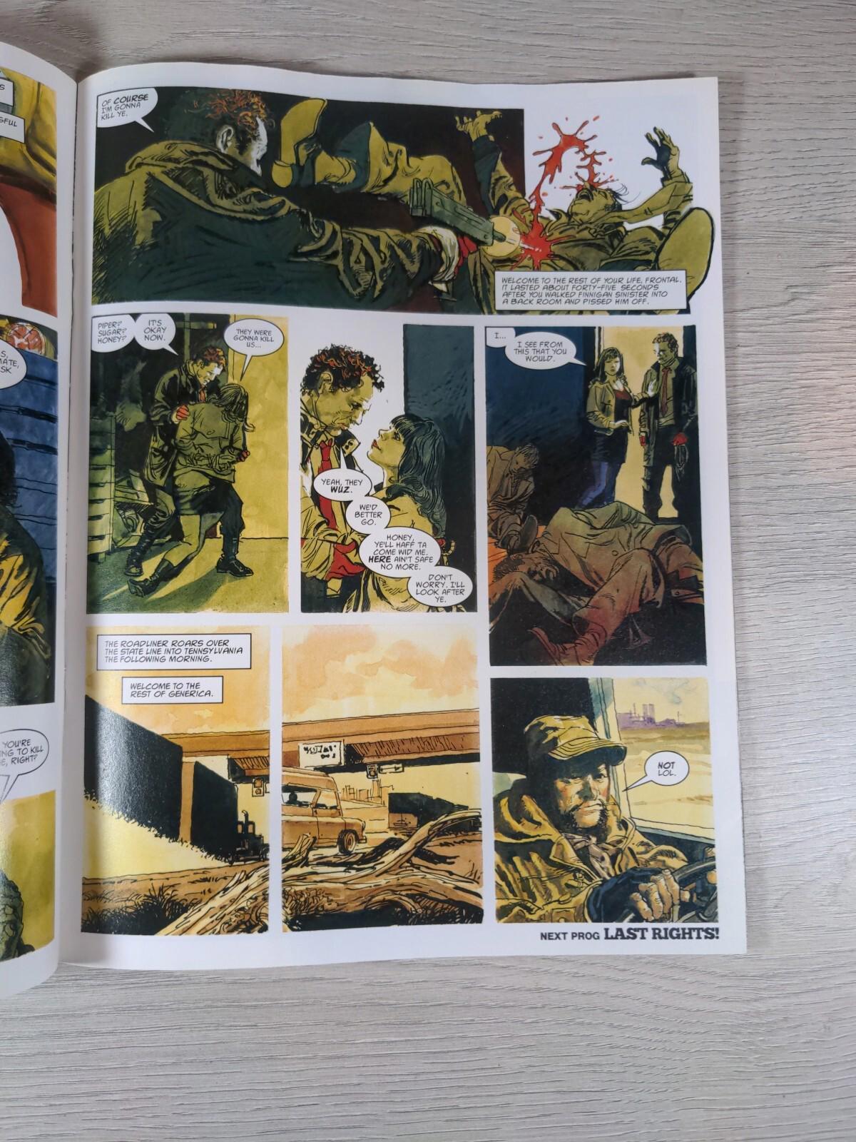 2000AD Comic Even Legends Die Prog 1840 Date 10th July 2013