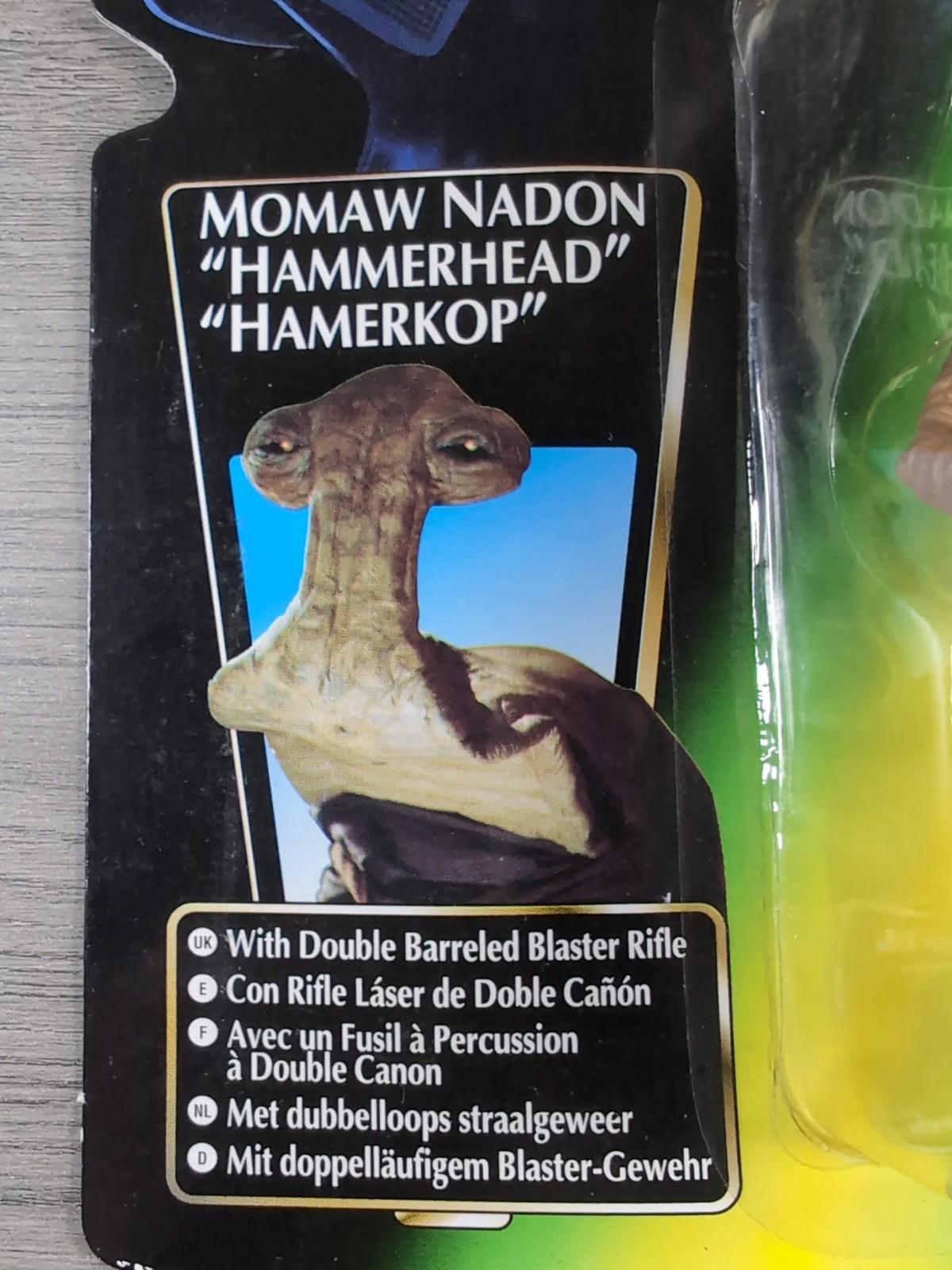 Kenner Star Wars Hammerhead Figure - Momaw Nadon in Sealed Blister Pack