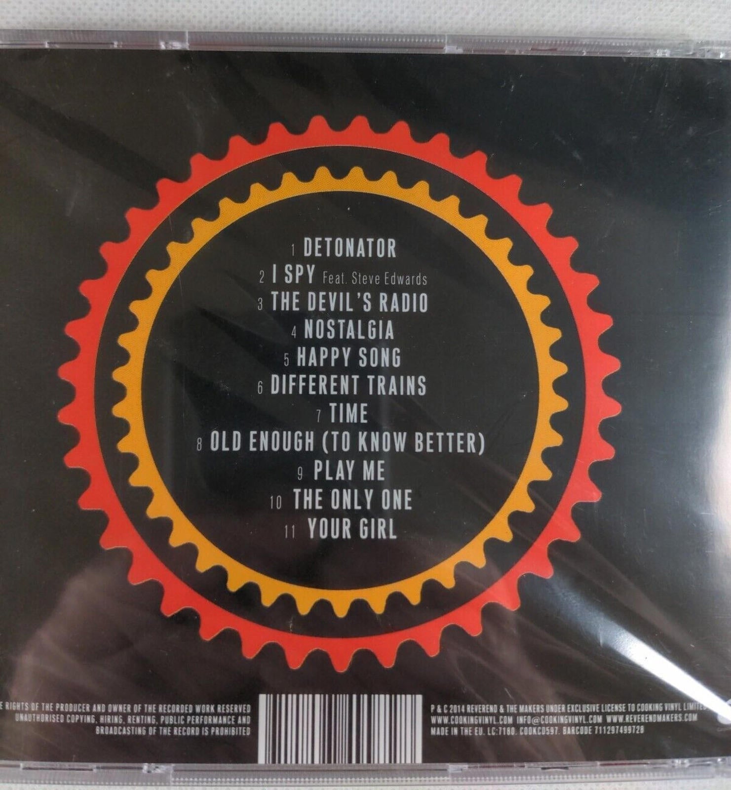 Reverend and The Makers - ThirtyTwo - CD Album - Free Postage