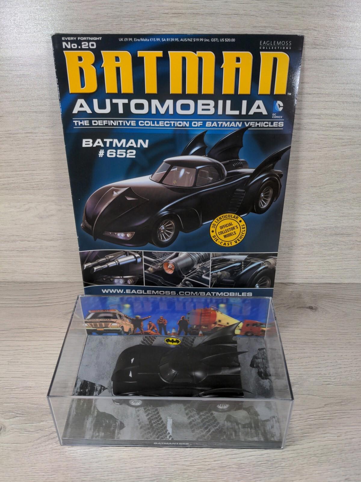 Eaglemoss Batman Automobilia Issue No 20 Batman #652  DC Comics