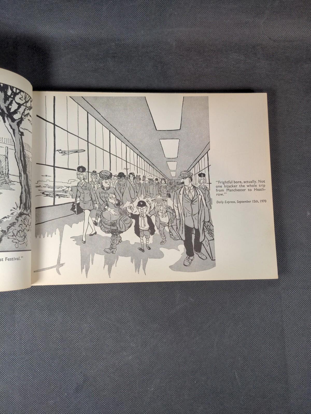 Giles Annual -Vintage 1970 Twenty Fifth Series Cartoon Book - Unclipped