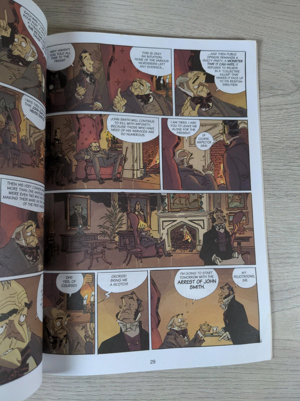 Green Manor Vol 1 Assassins and Gentlemen Bodart & Vehlamann Cinebook Espresso - Retrorama UK