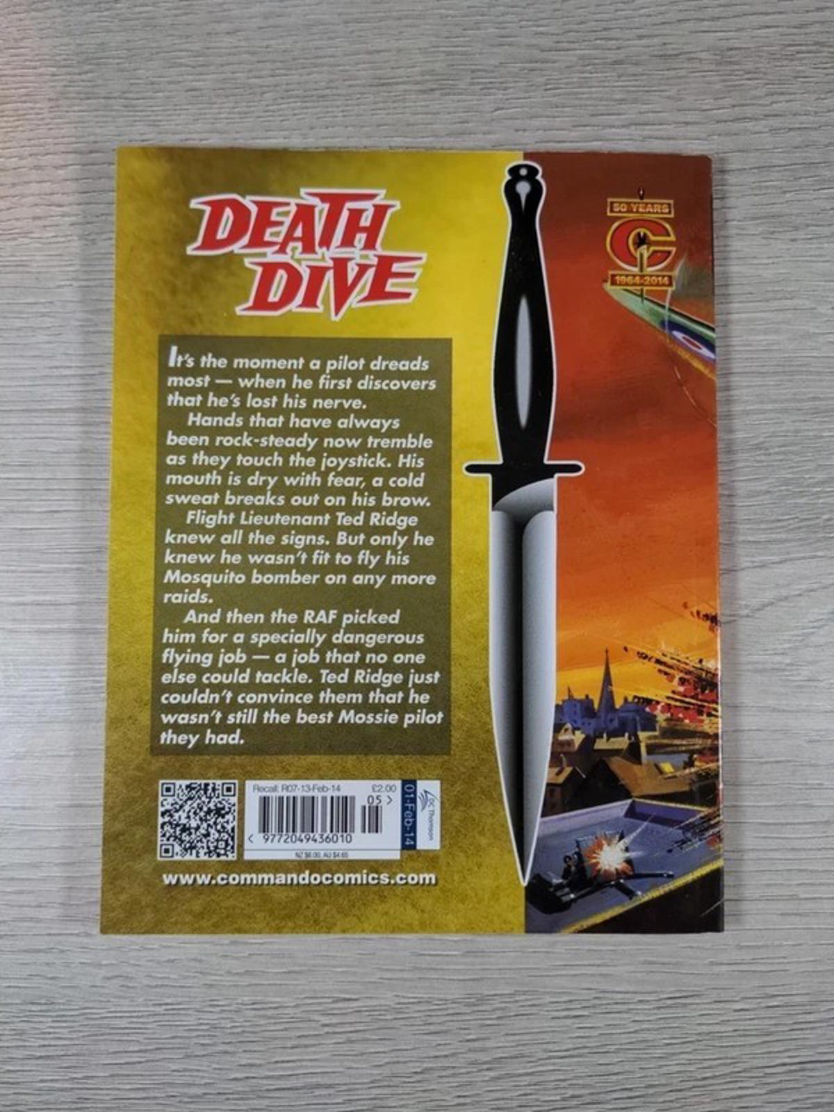 Commando Comic Issue Number 4676 Death Dive