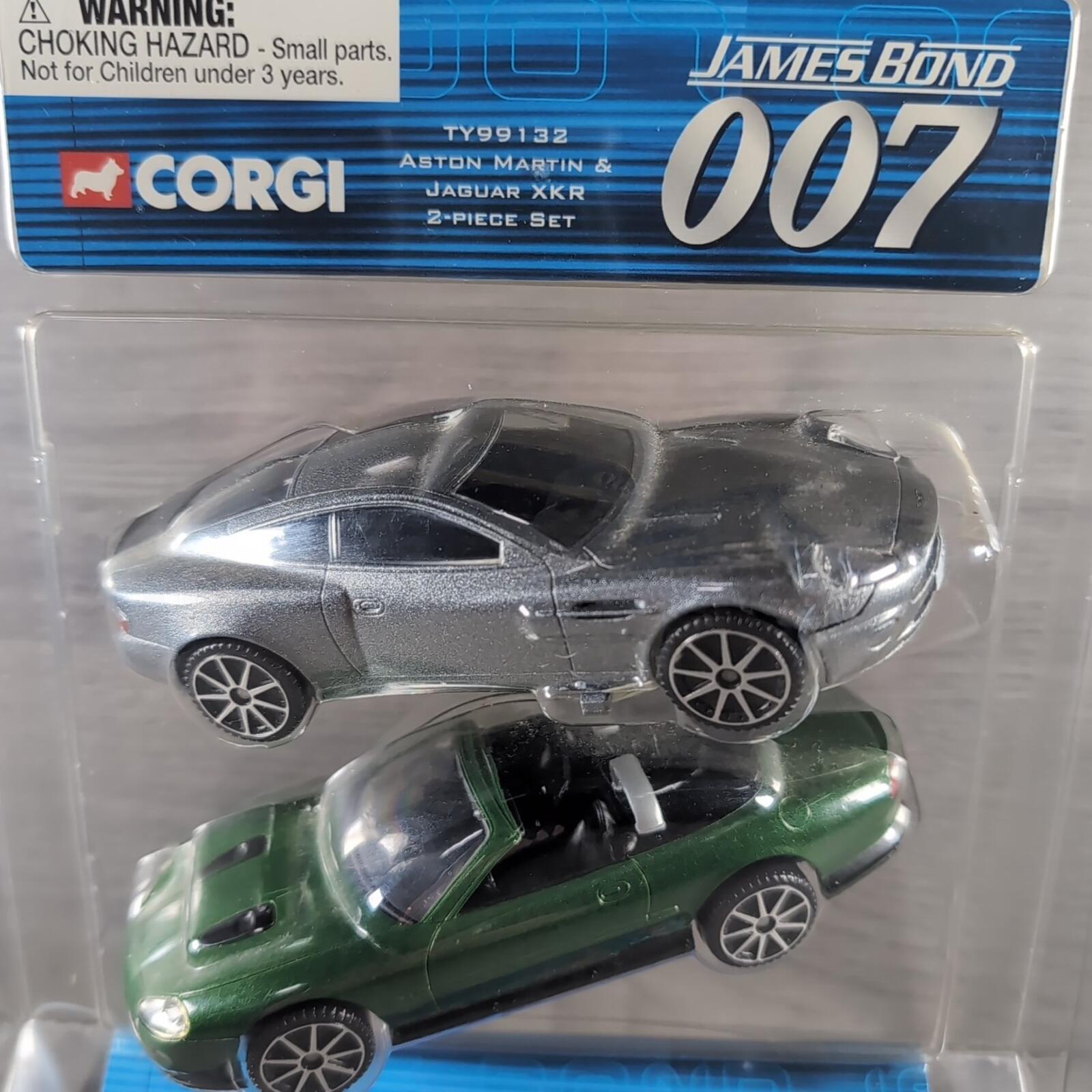 Corgi TY99132 Aston Martin & Jaguar XKR Set Die Another Day 007 Special Edition