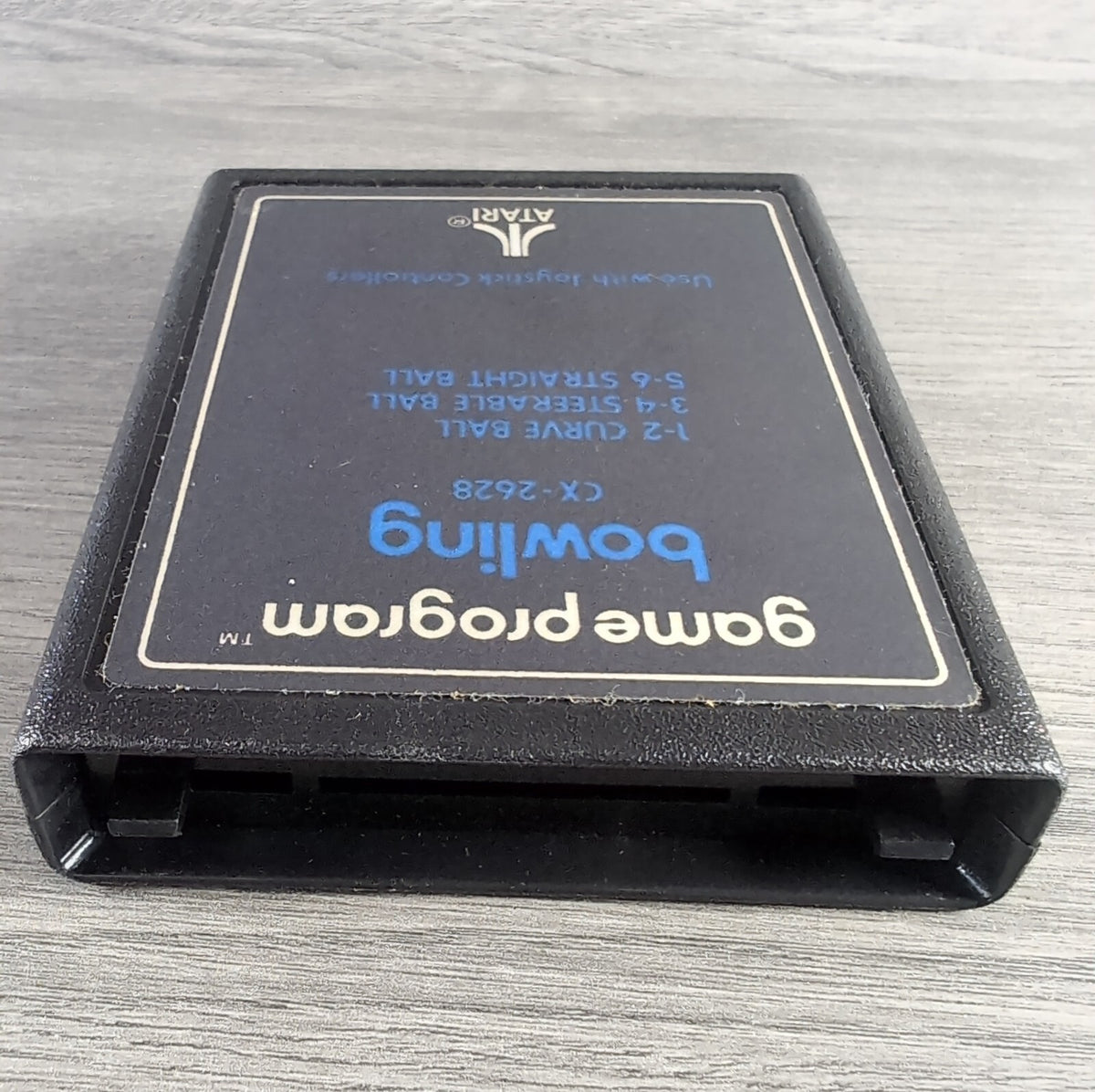 Bowling Atari 2600 Game CX2628 Cartridge & Manual Boxed CIB Tested & Working