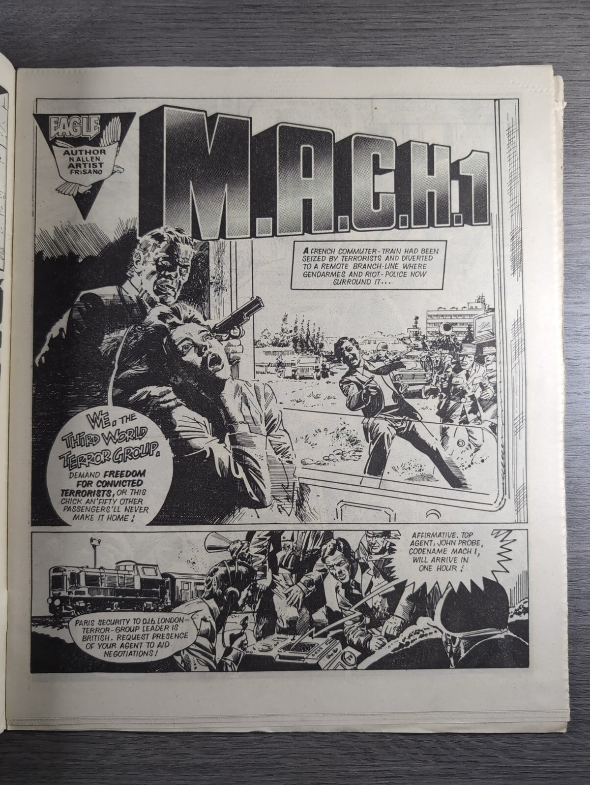 Eagle Comic Issue No. 253 24th Jan 1987 Vintage Retro UK Comic