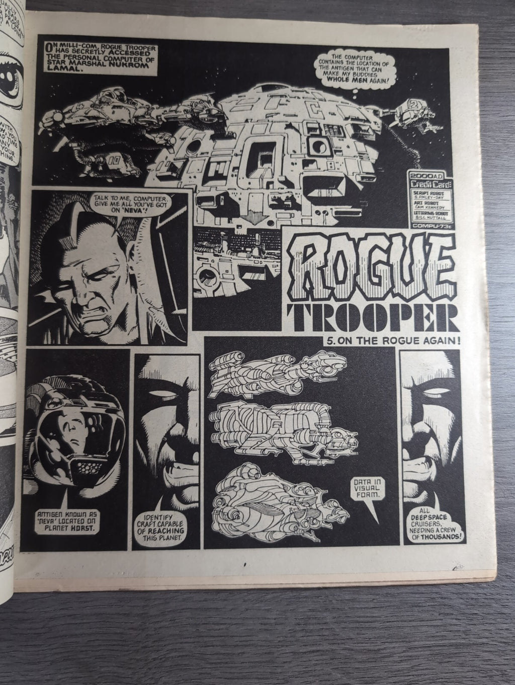 2000AD Prog 405 Featuring Judge Dread Comic 16th Feb 1985 Vintage Retro Comic