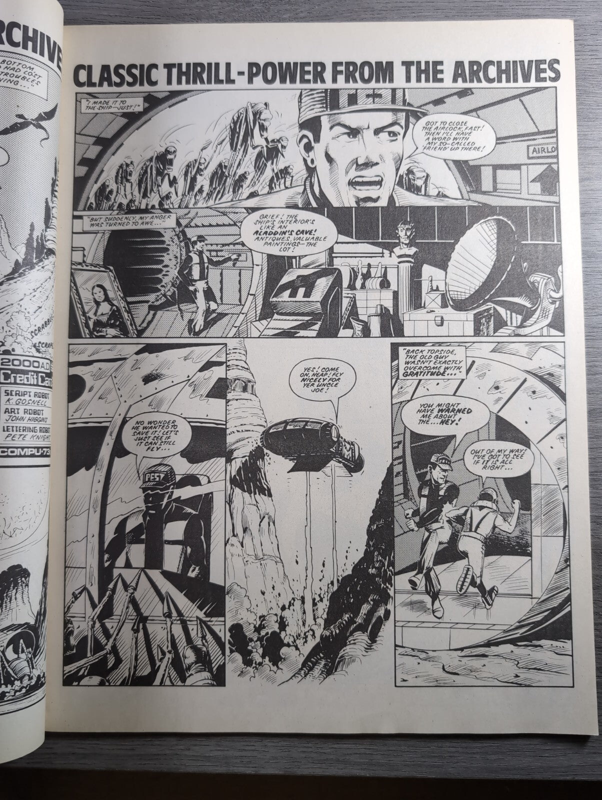 2000AD Prog 614 Featuring Judge Dread Comic 18th Feb 1989 Vintage Retro Comic